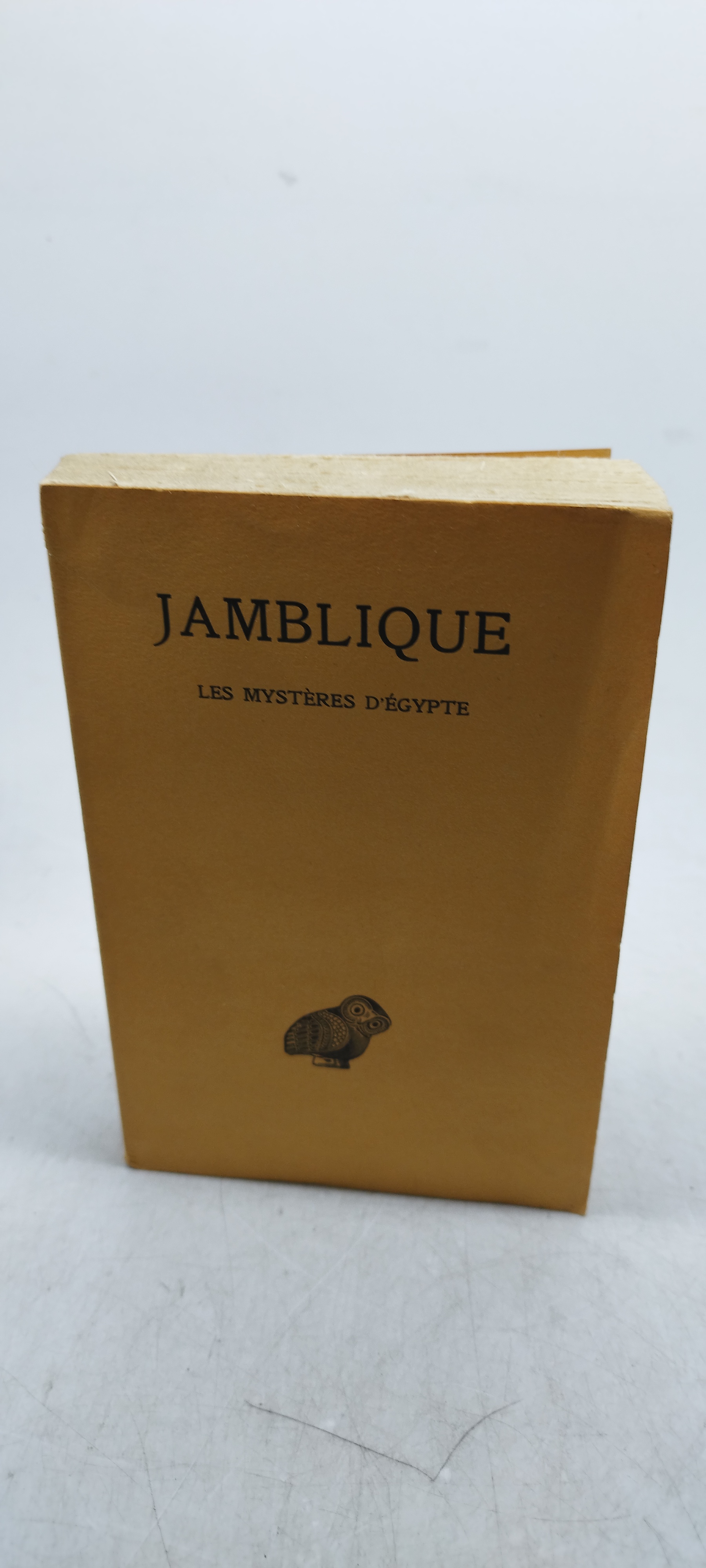 jamblique les mysteres d'egypte