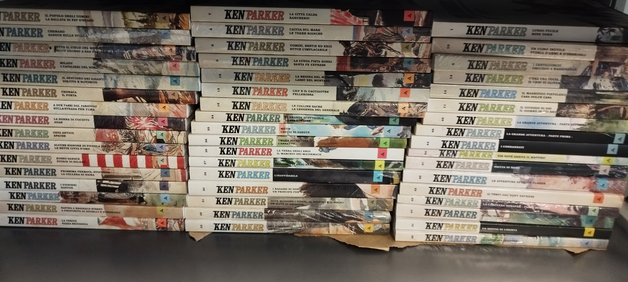 ken parker berardi e milazzo mondadori comics 50 volumi quasi …