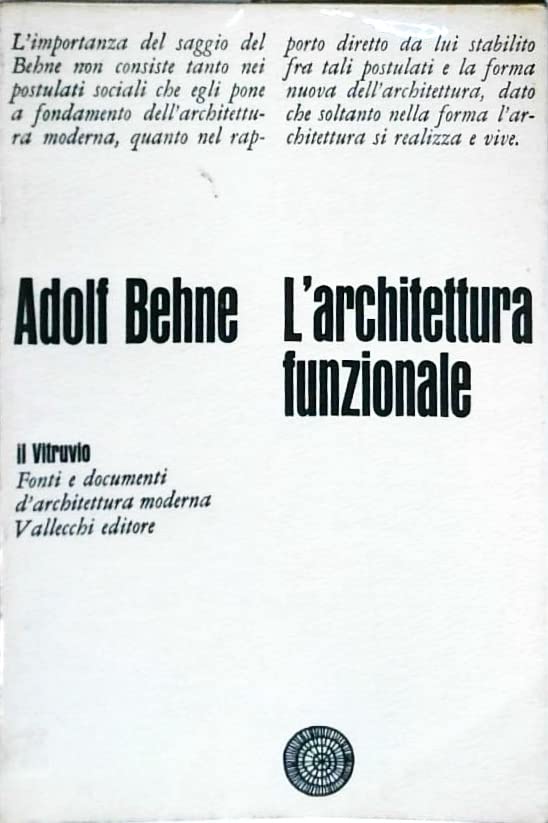 L'ARCHITETTURA FUNZIONALE