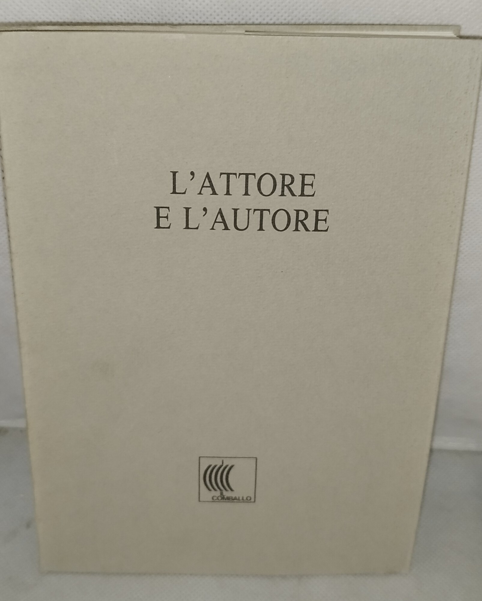 l'attore e l'autore il comballo