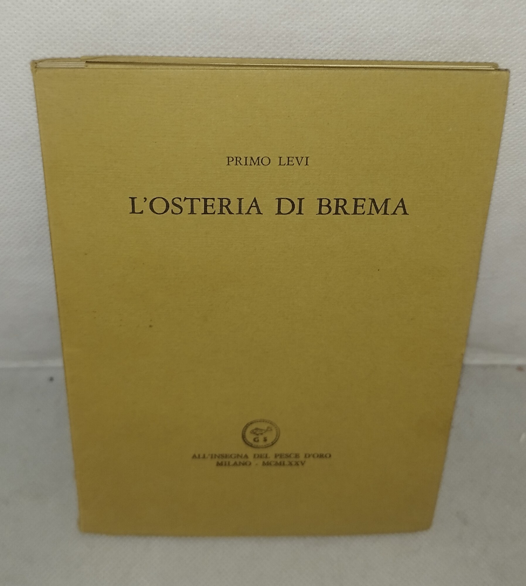 l'osteria di brema primo levi all'insegna del pesce d'oro