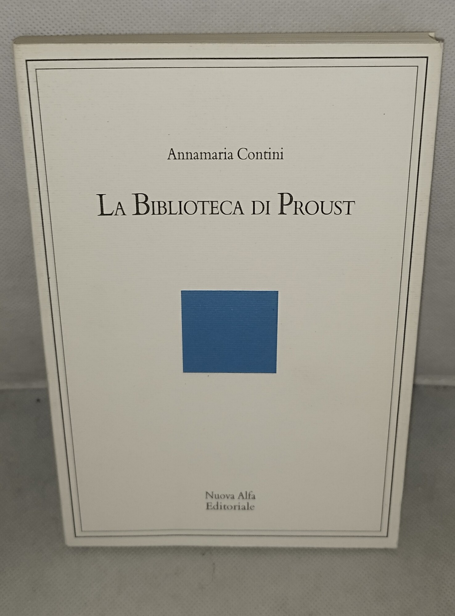la biblioteca di proust annamaria contini