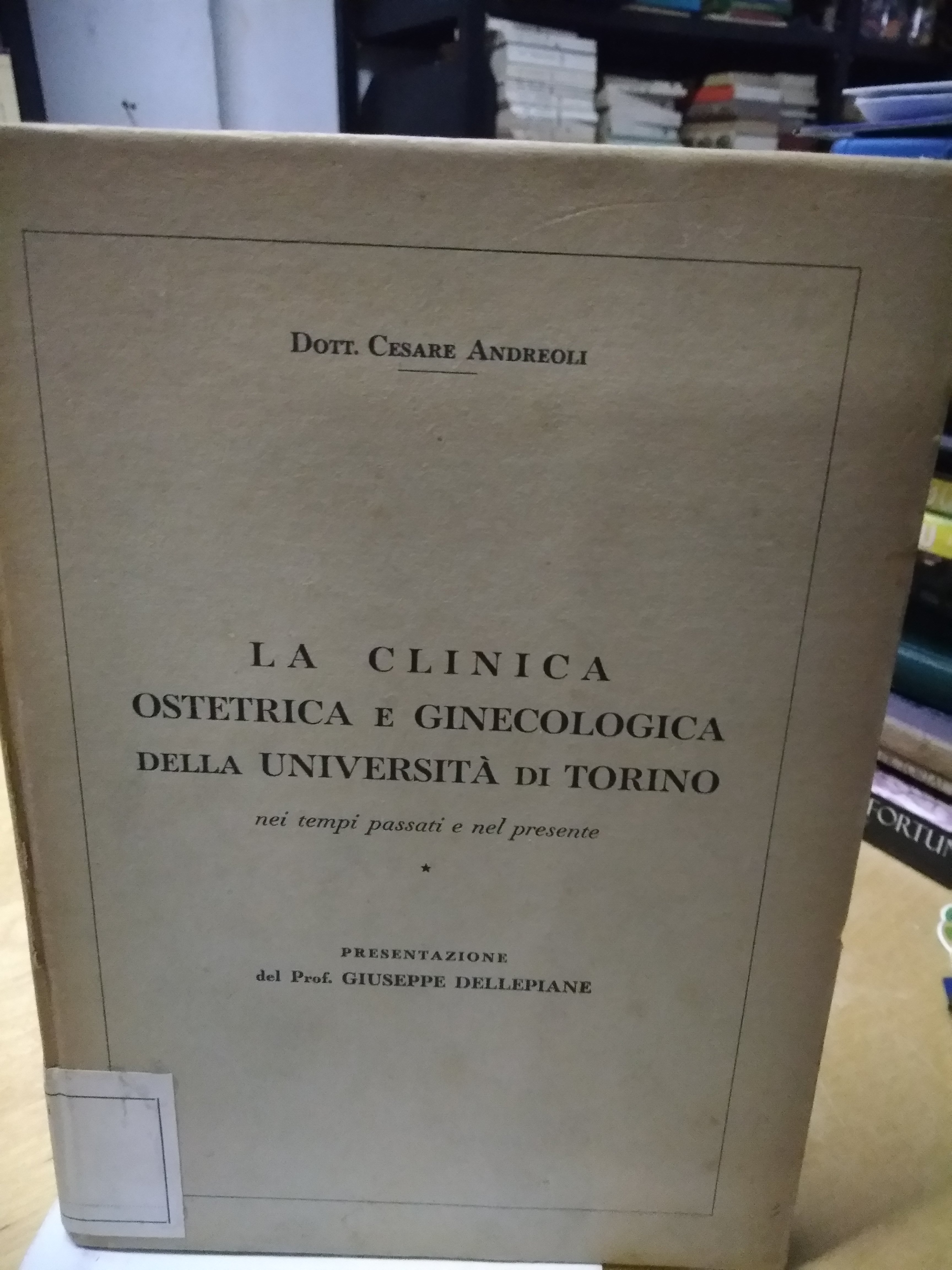 la clinica ostetrica e ginecologia della università di torino nei …