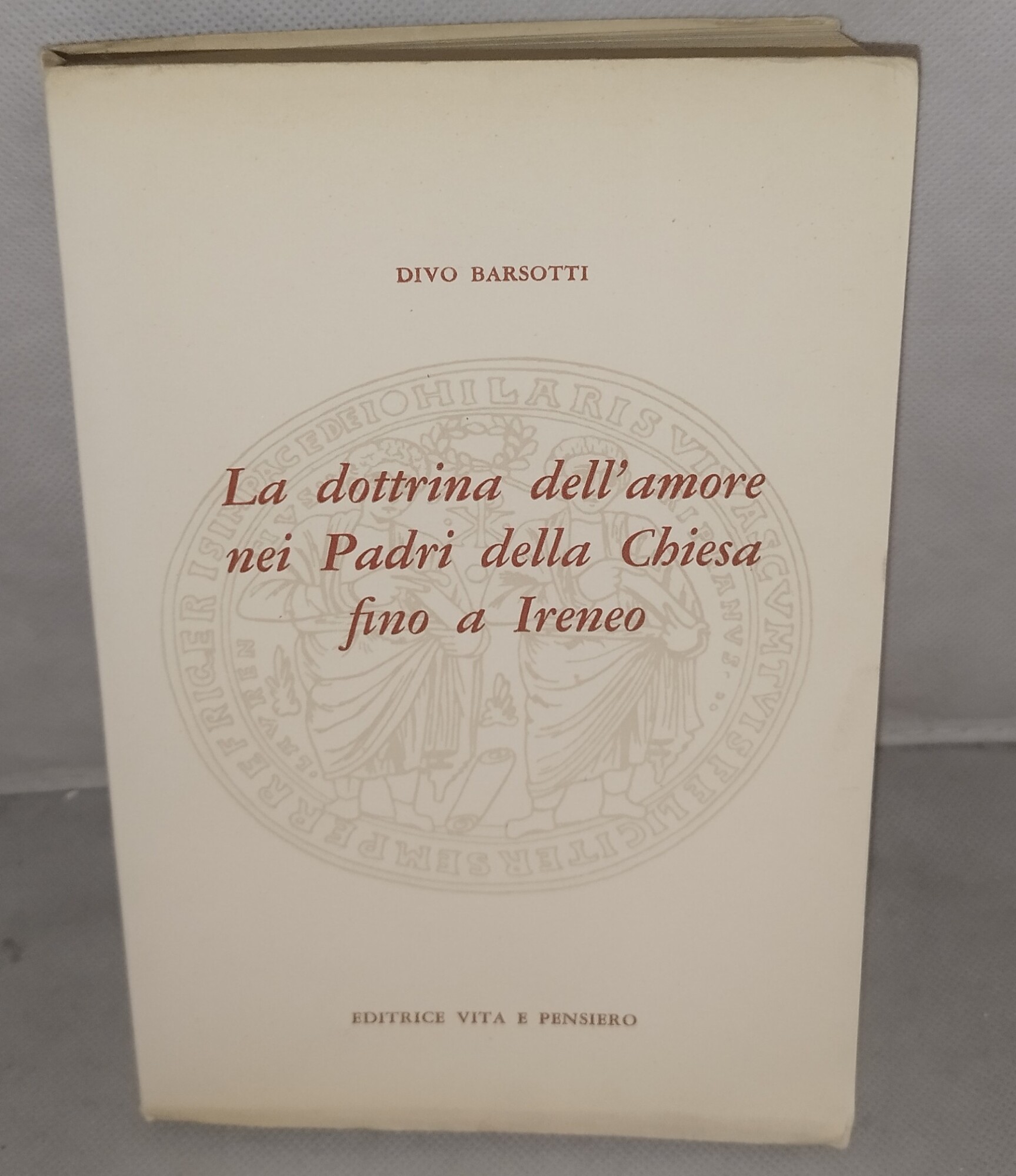 la dottrina dell'amore nei padri della chiesa fino a ireneo
