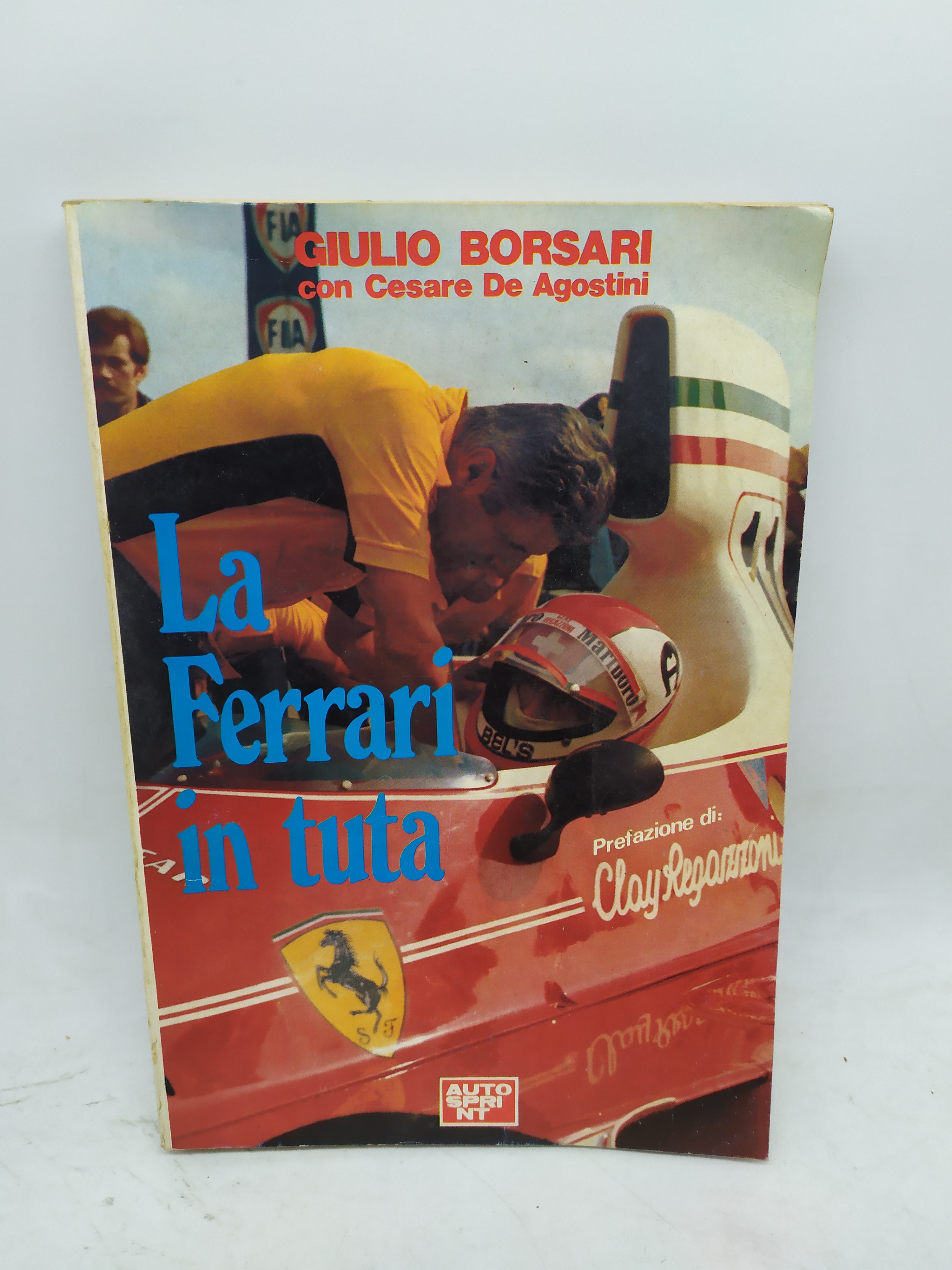 la ferrari in tuta giulio borsari con cesare de agostini …