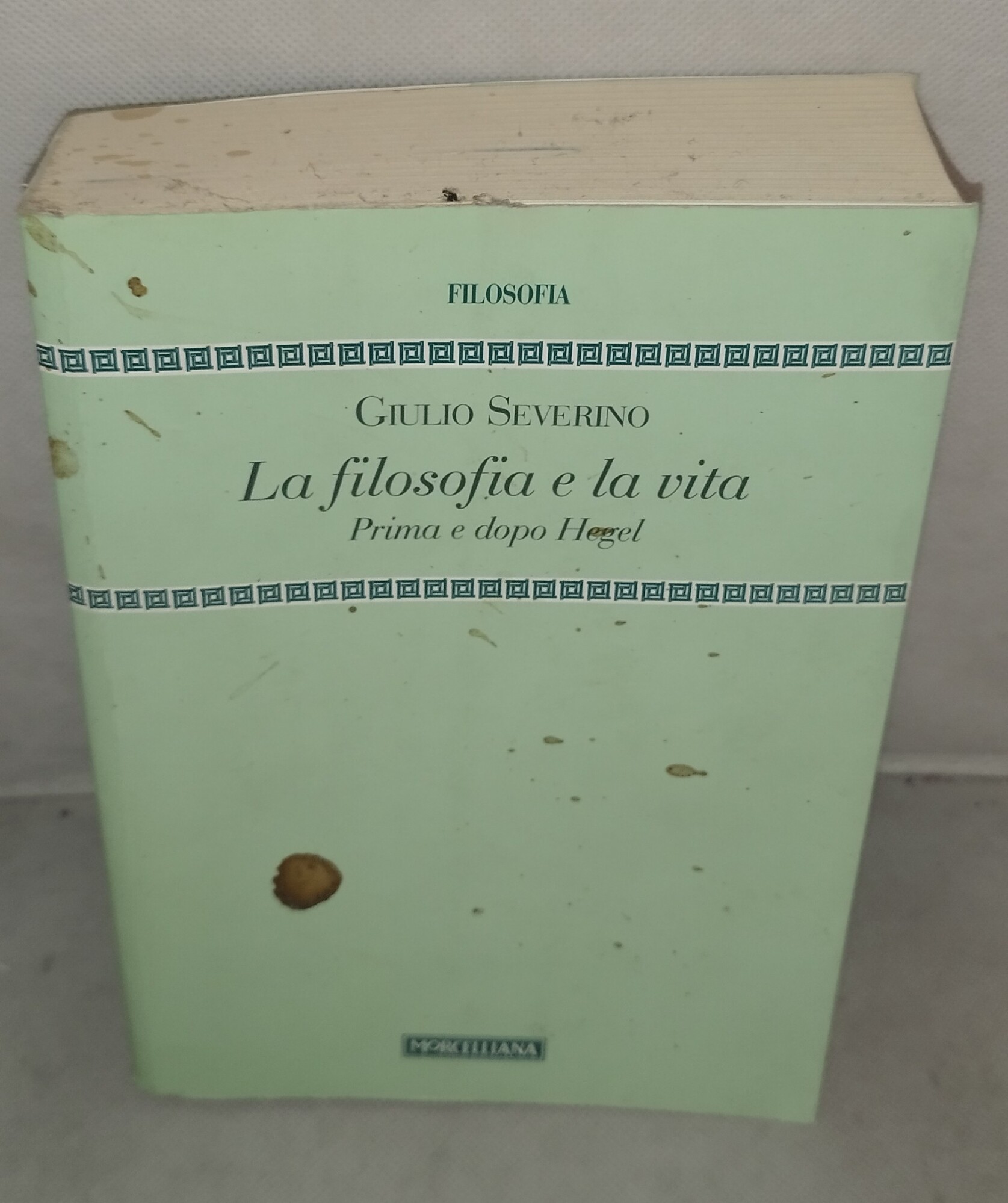 la filosofia e la vita prima e dopo hegel