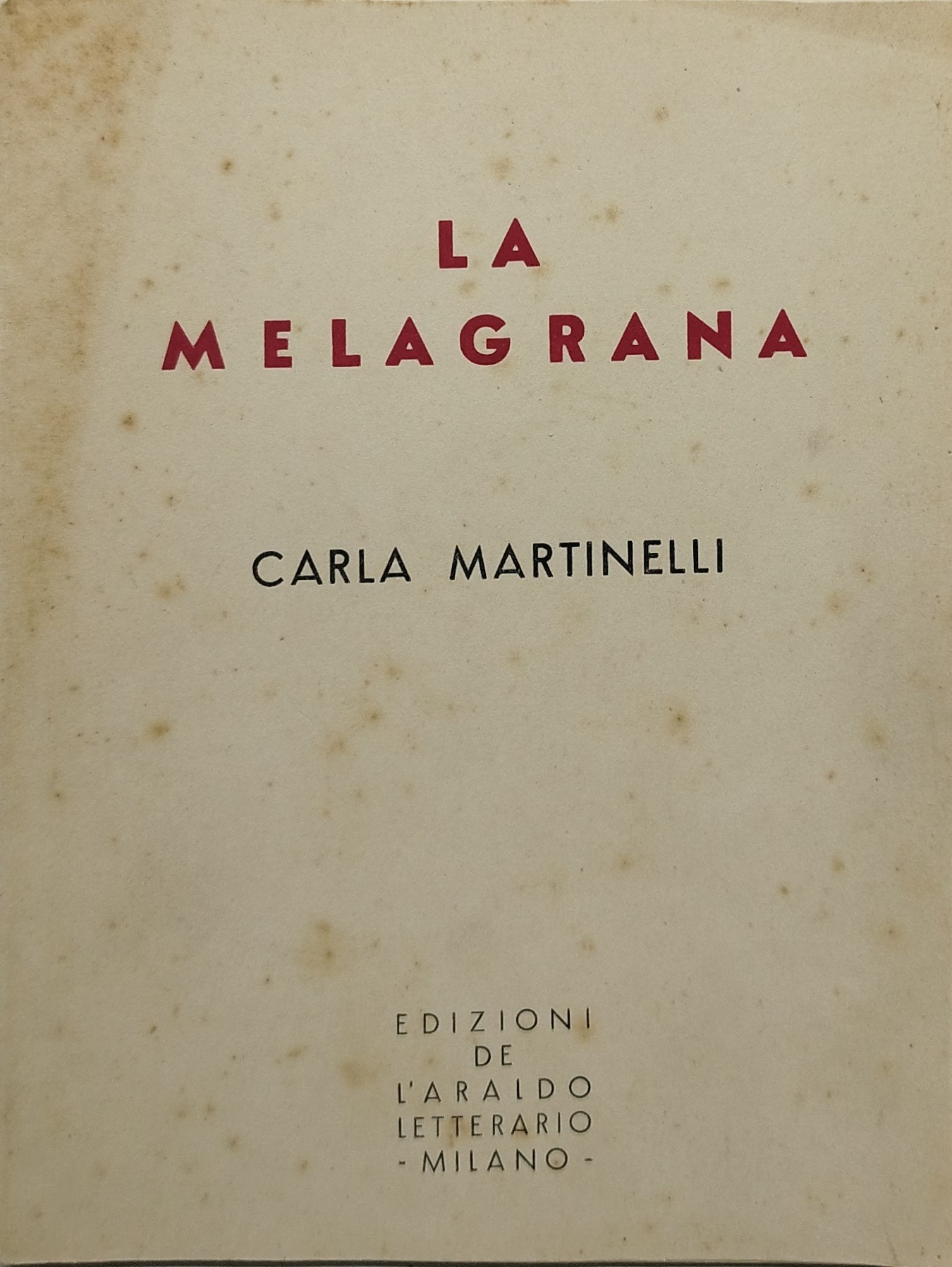 la melagrana carla martinelli