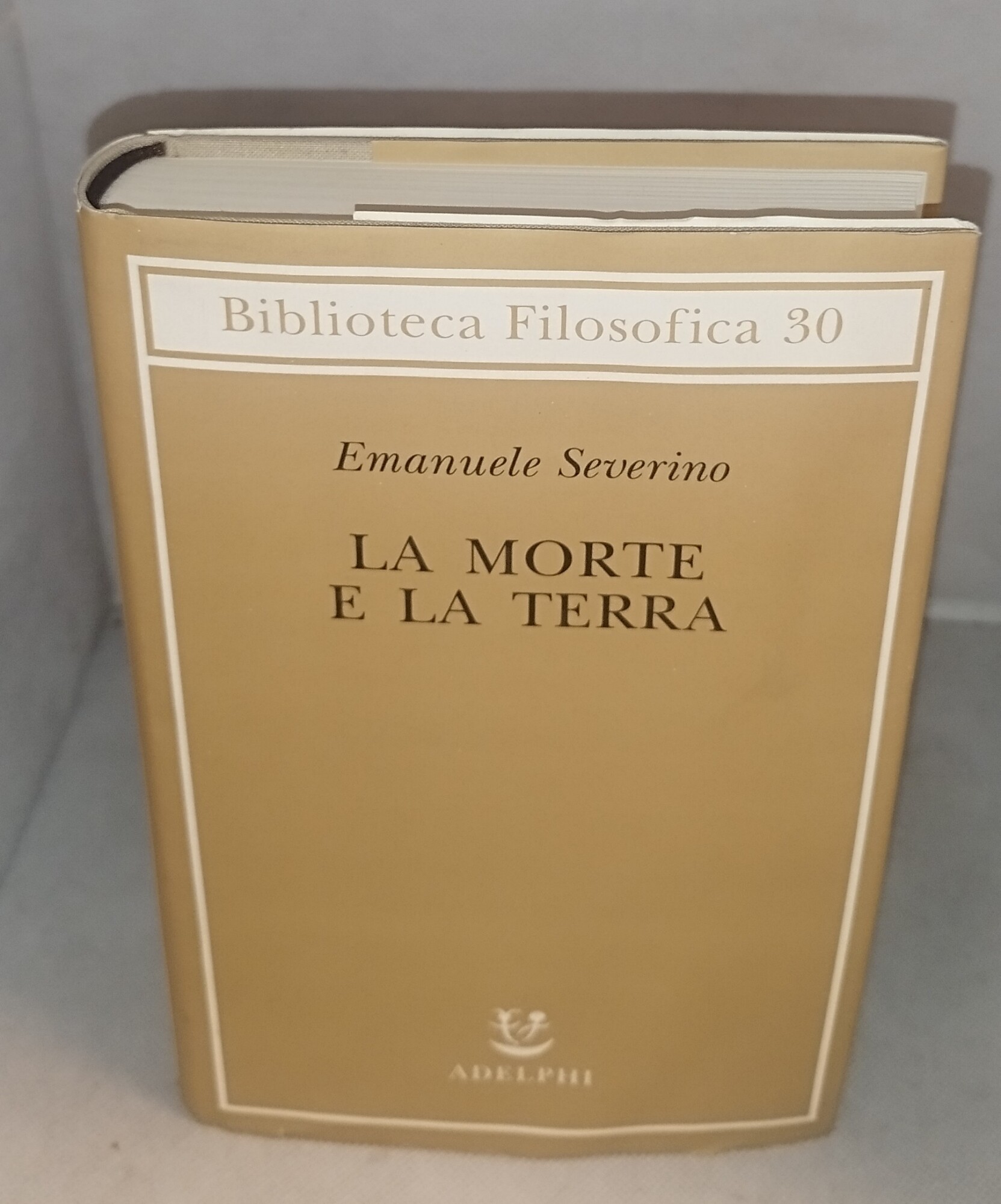 la morte e la terra emanuele severino adelphi
