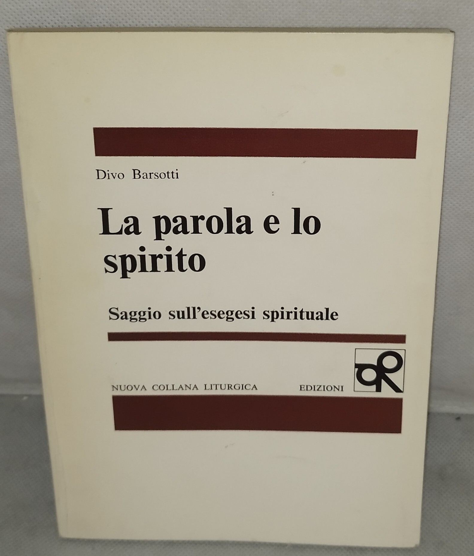 la parola e lo spirito saggio sull'esegesi spirituale