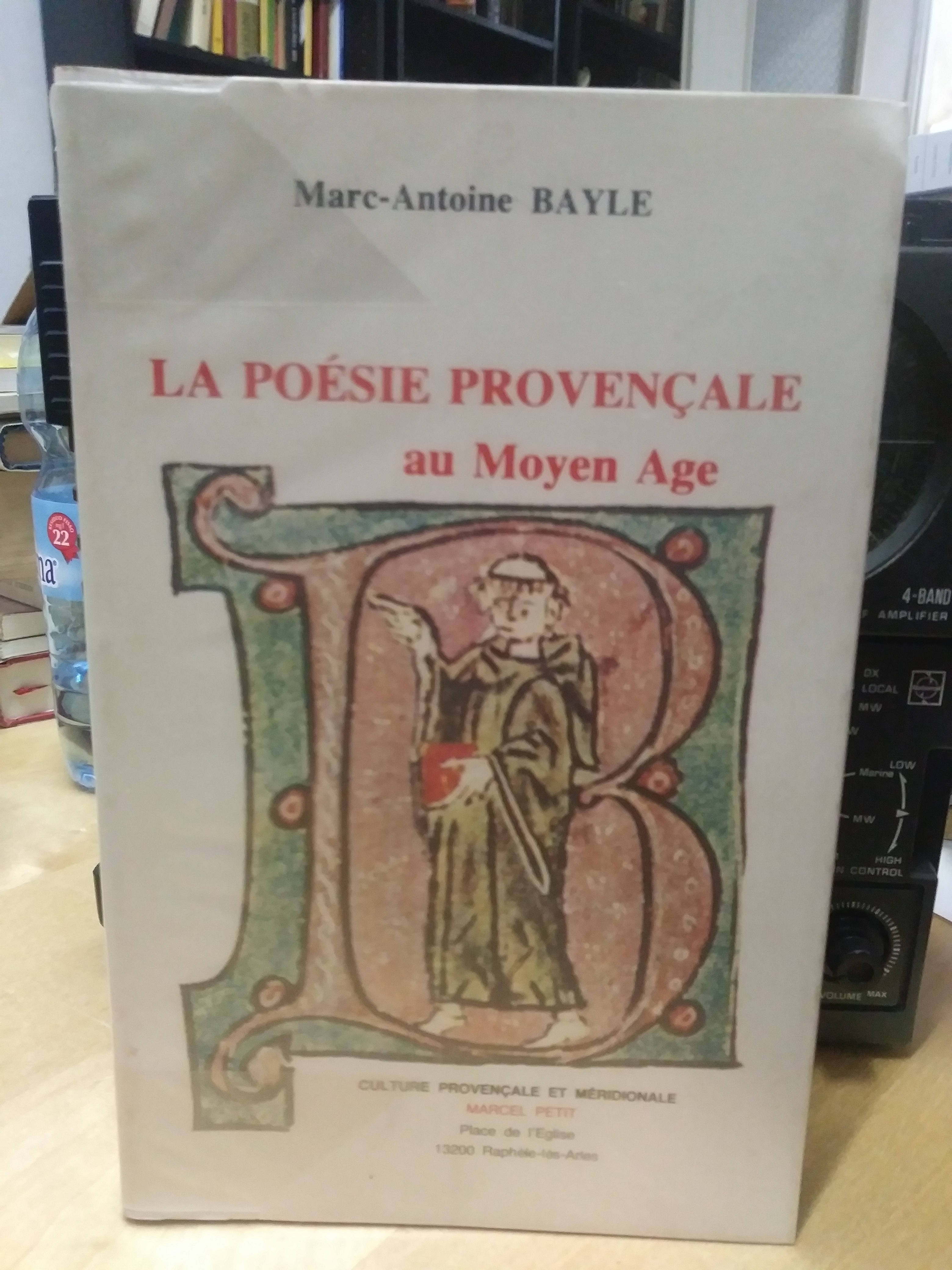 La poesie provencale au moyen age