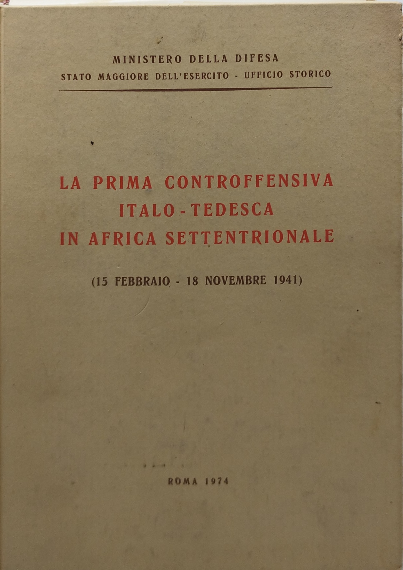 la prima controffensiva italo -tedesca in africa settentrionale