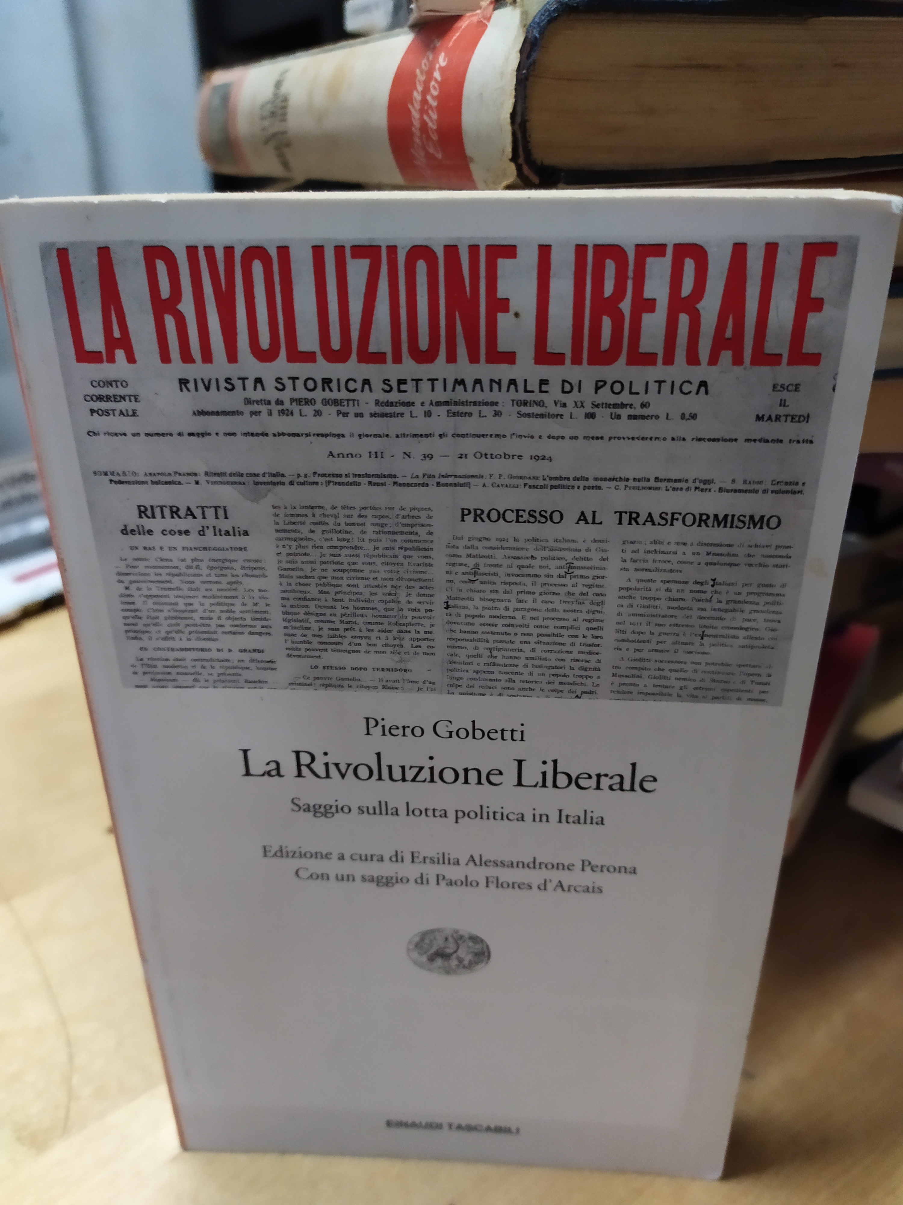 la rivoluzione liberale pietro gobetti einaudi tascabili