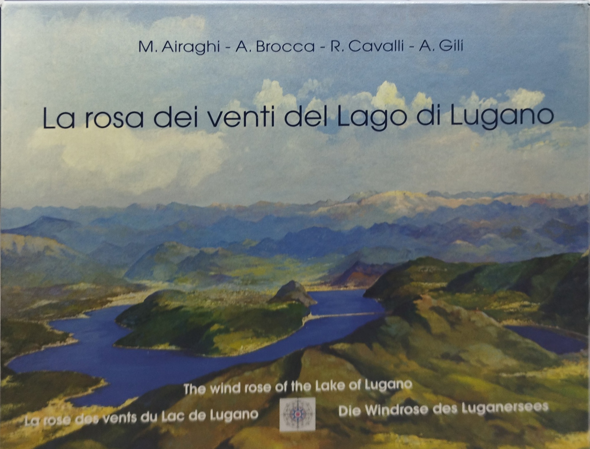 la rosa dei venti del lago di lugano