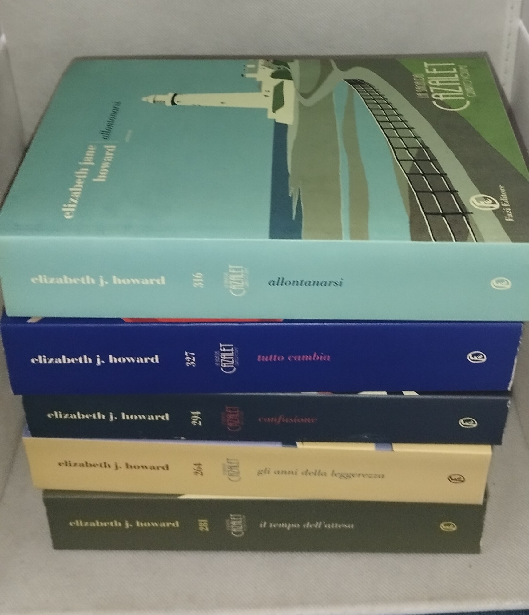 la saga deicazalet 5 volumi fazi editore