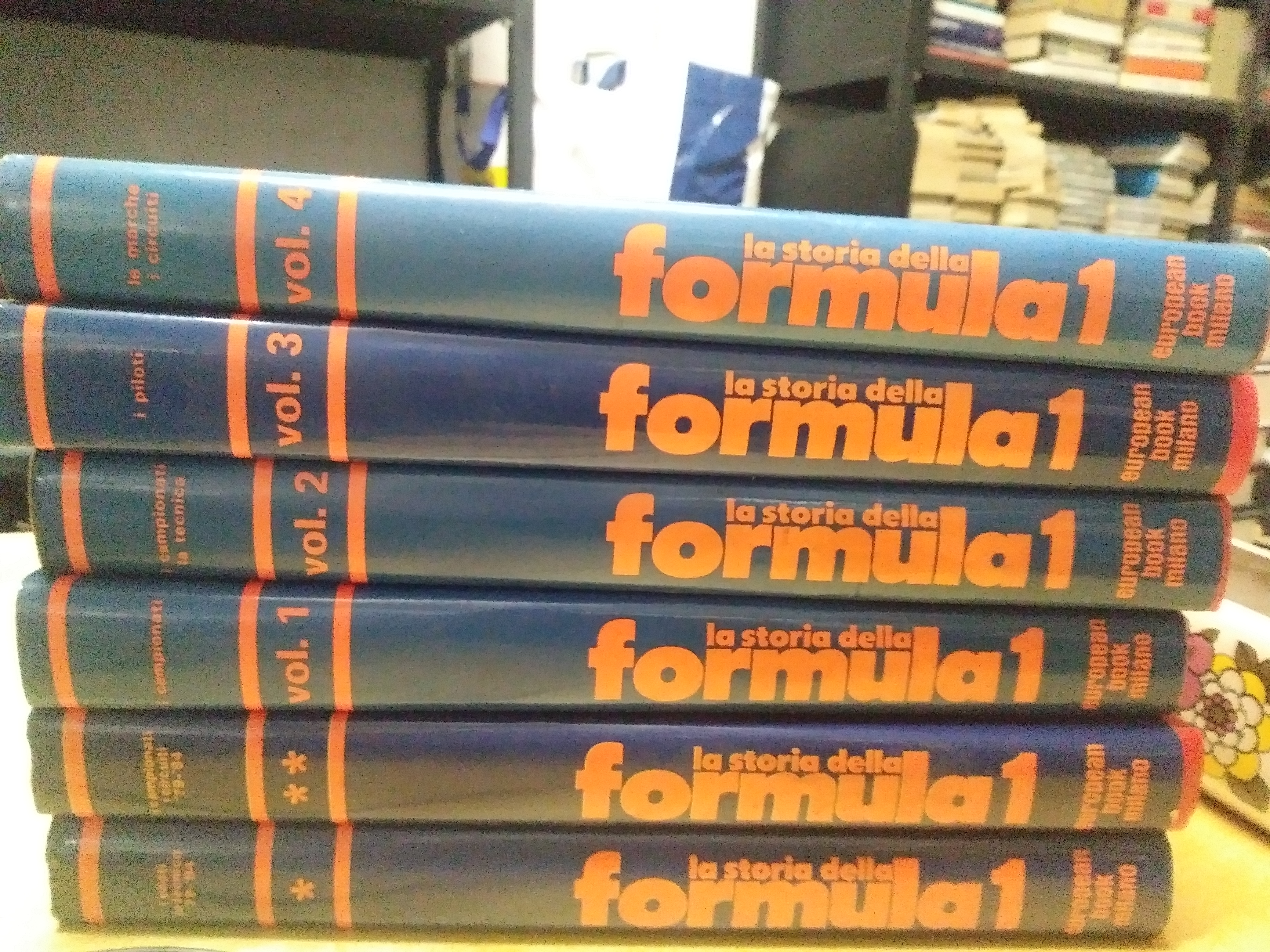 la storia della formula 1 european book milano 6 volumi