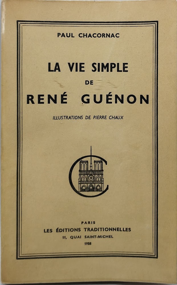 la vie simple de renè genon illustrations de pierrre chaux
