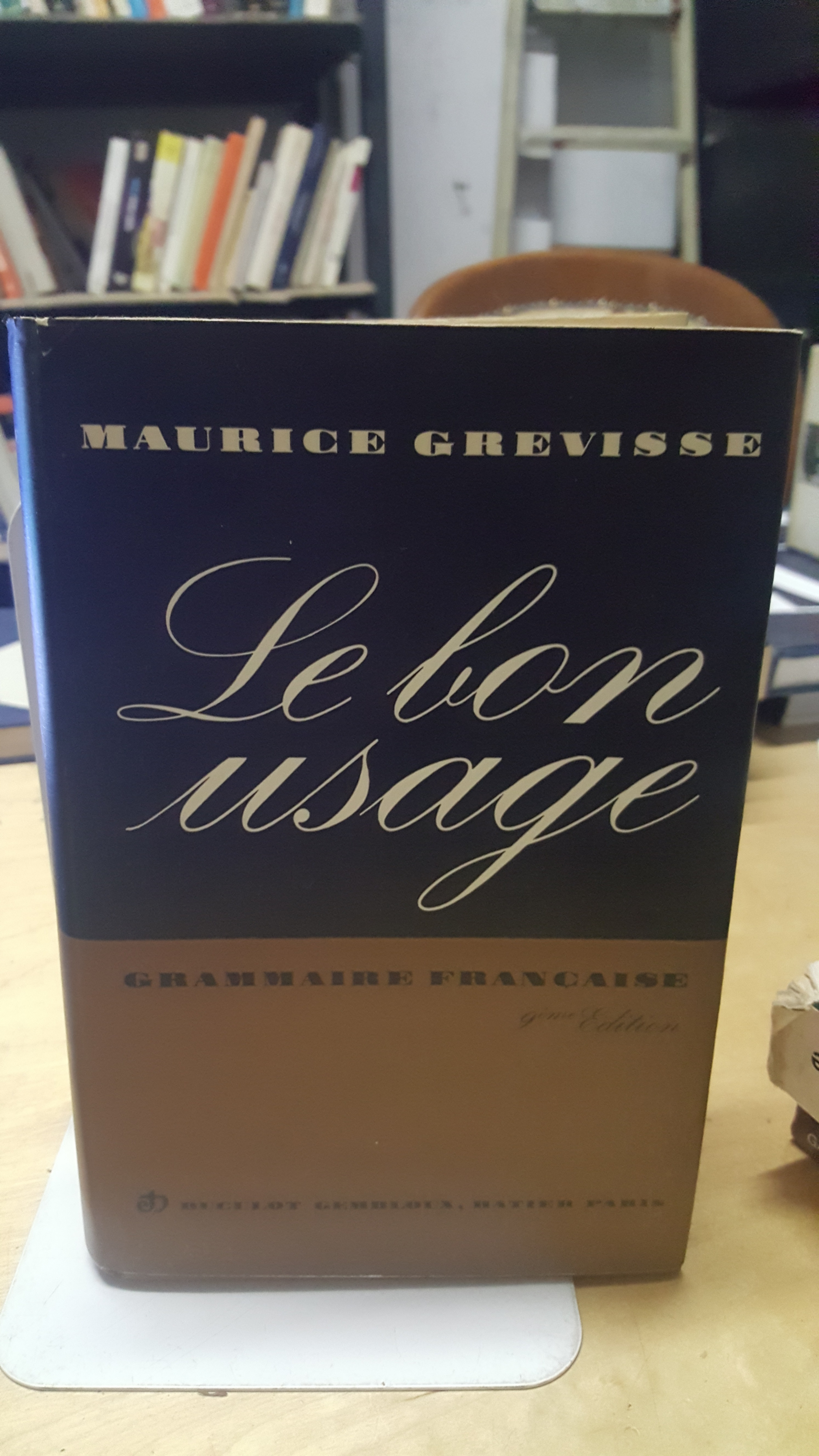 le bon usage maurice grevisse grammaire francaise