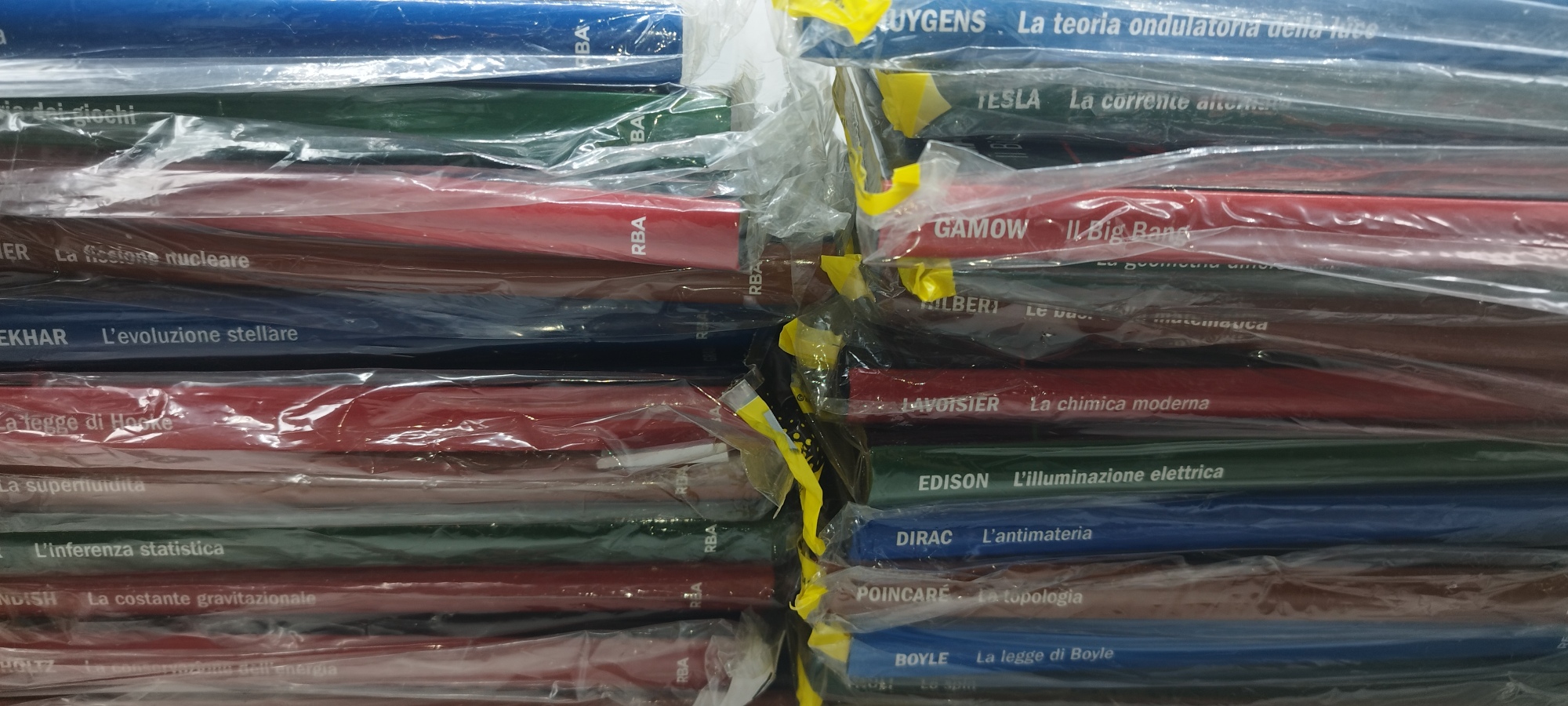 le grandi idee della scienza rba lotto 23 volumi rba