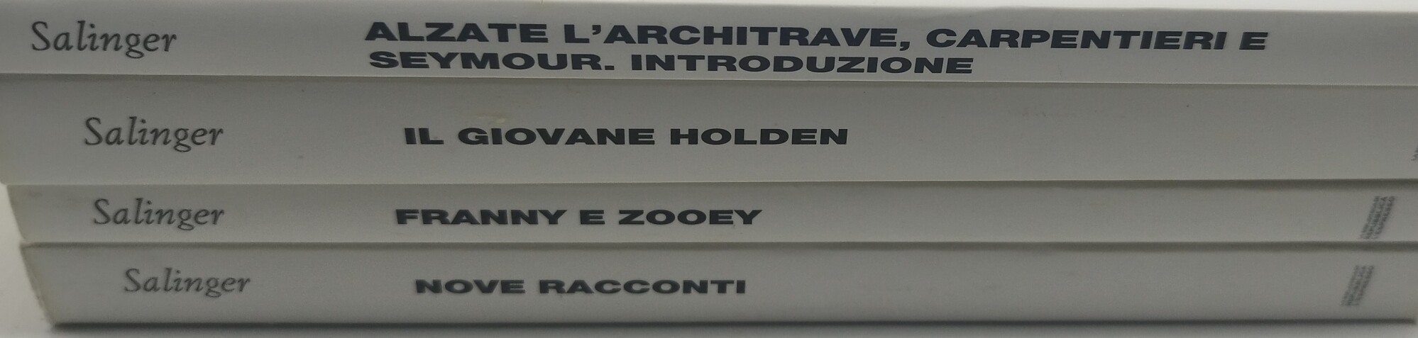 le opere di j.d. salinger 4 volumi la biblioteca di …