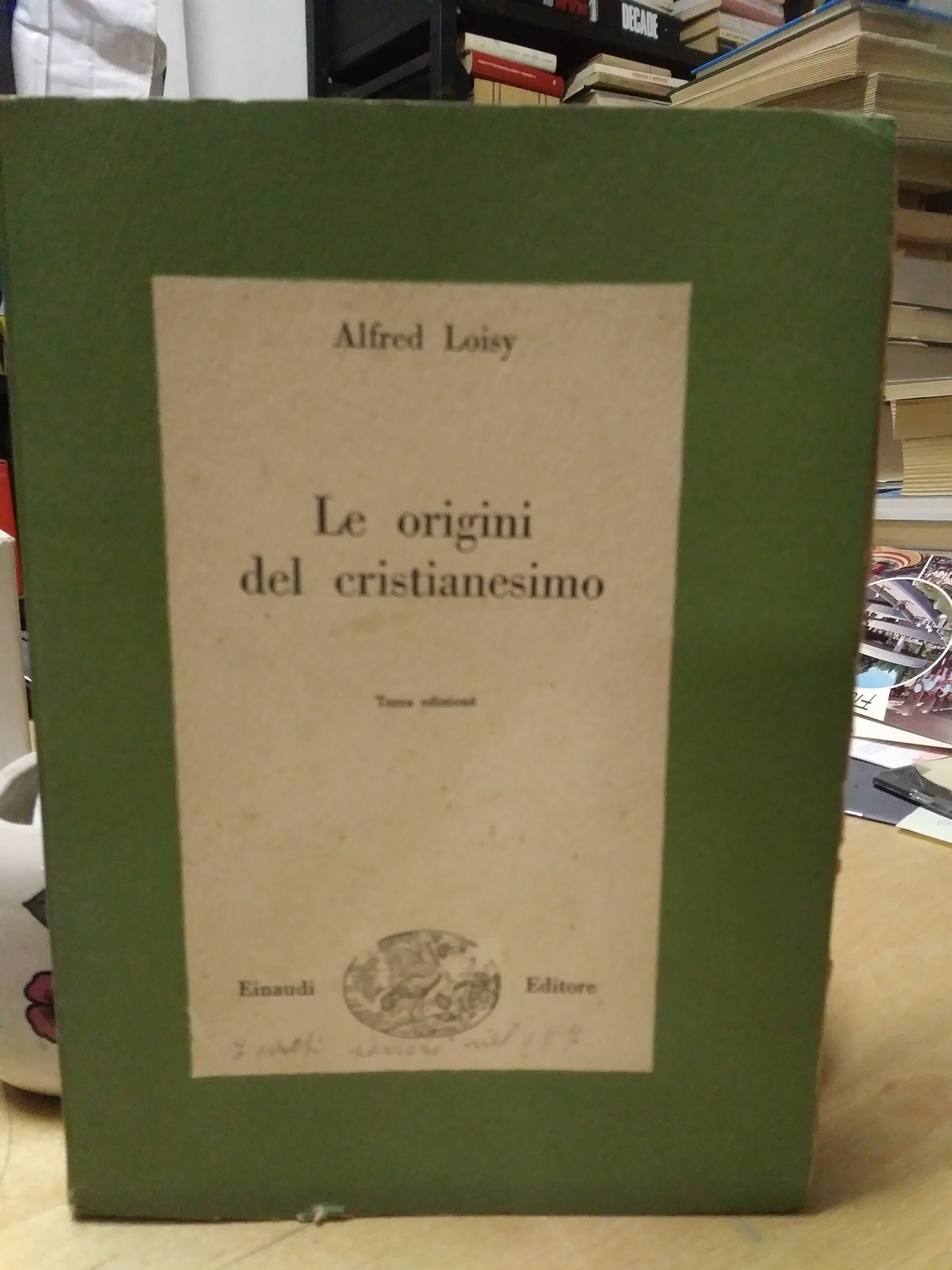 le origini del cristianesimo alfred loisy einaudi