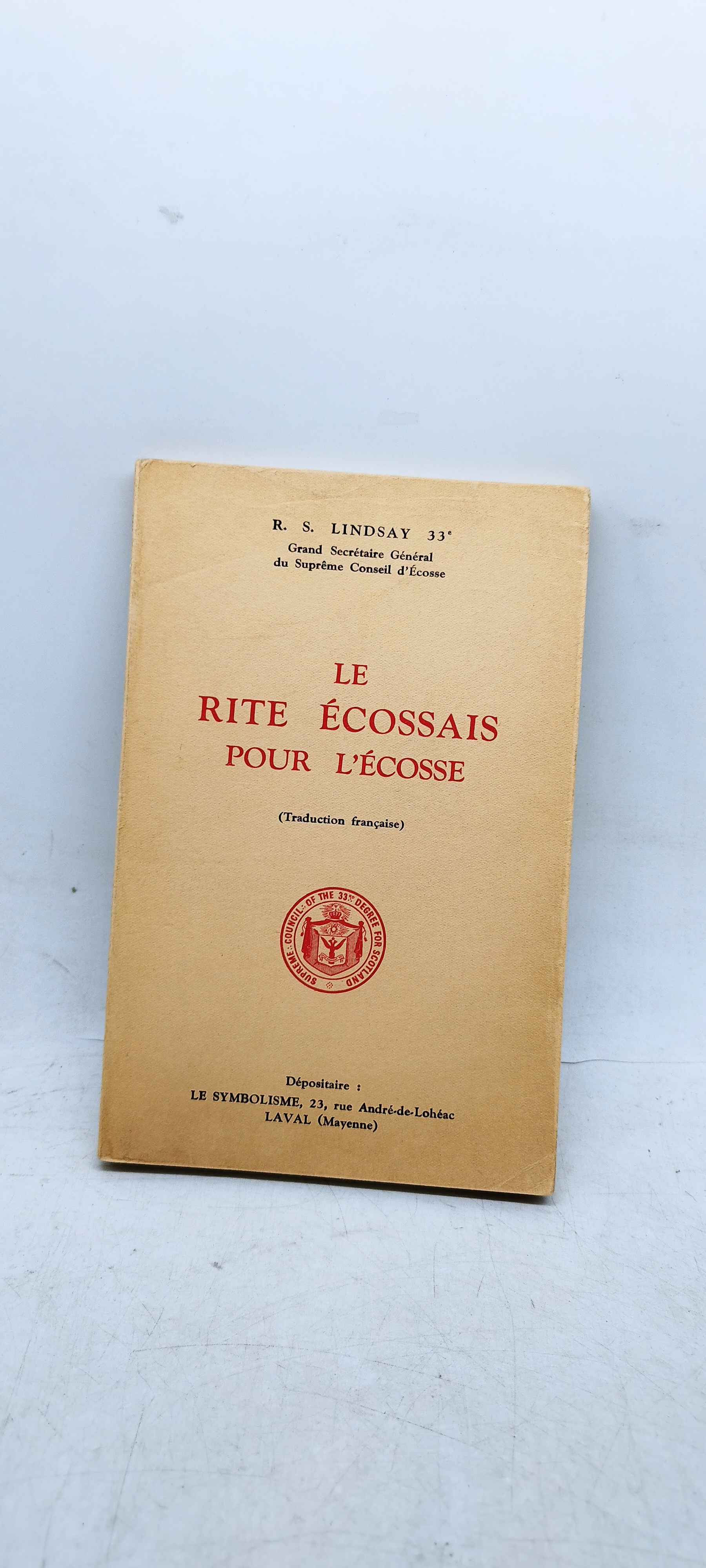 le rite ecossais pour l'ecosse