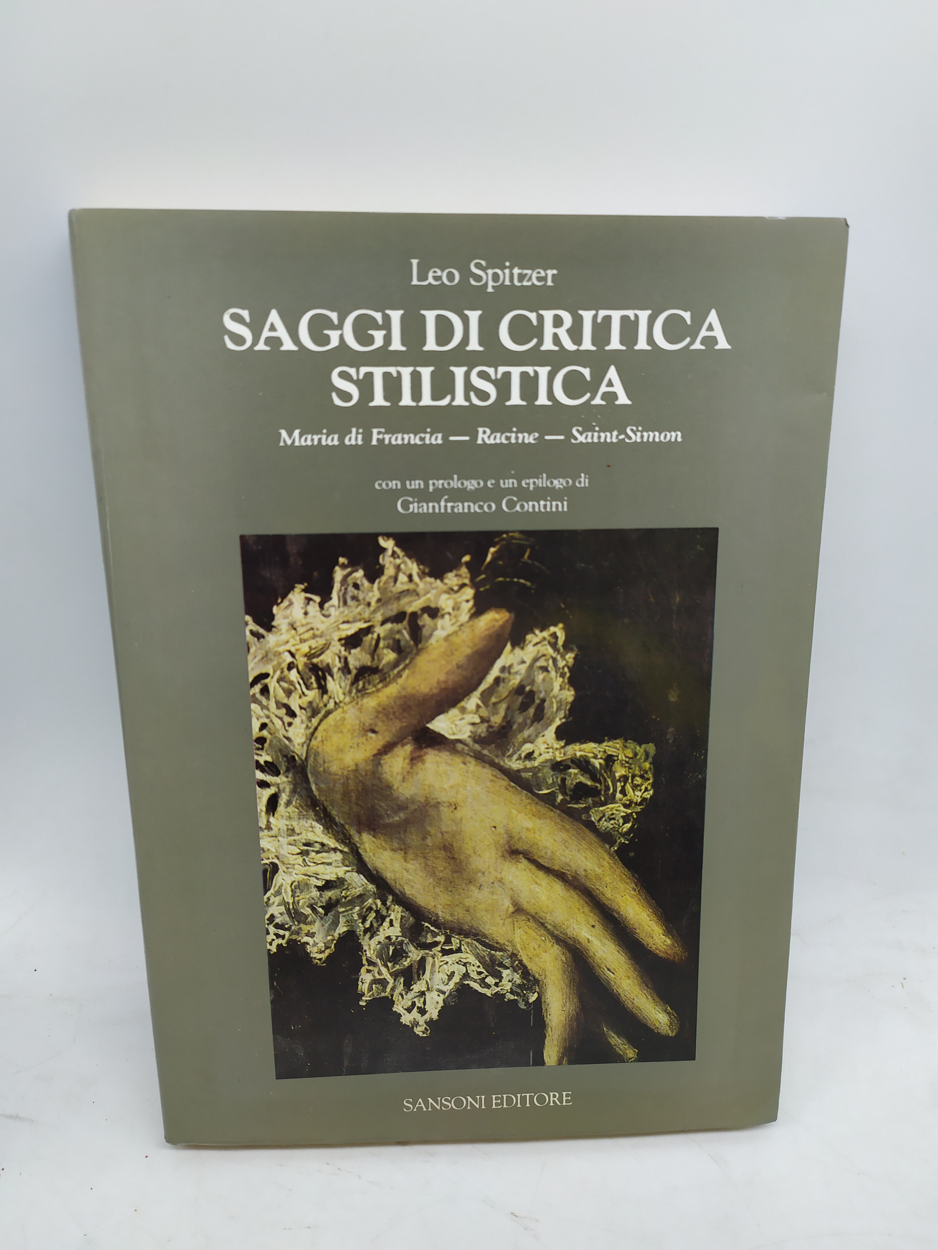 leo spitzer saggi di critica stilistica sansoni editore