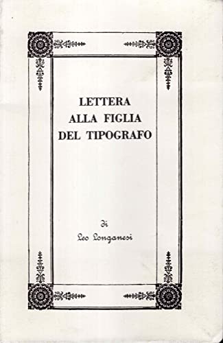 Lettera alla figlia del tipografo