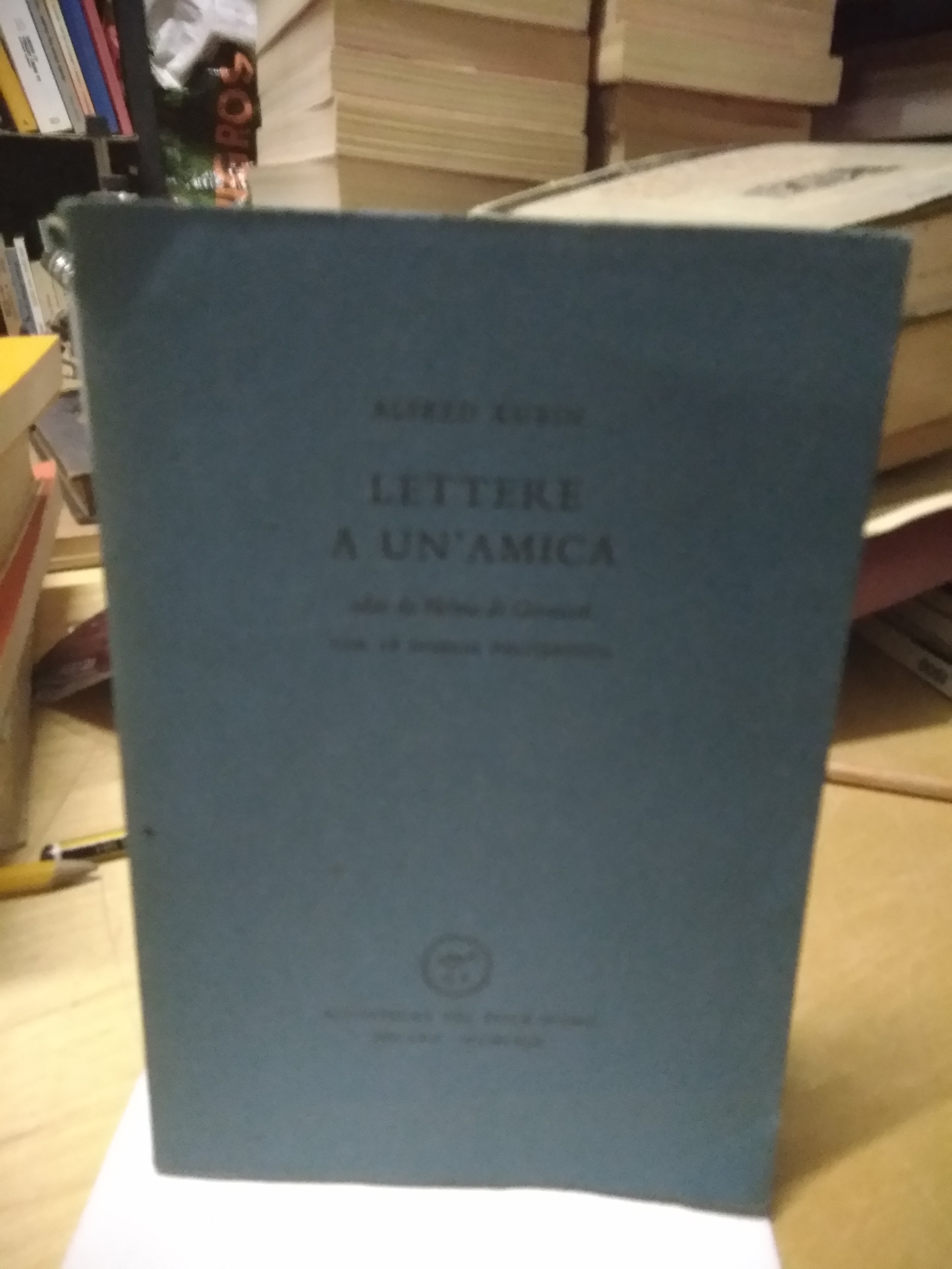 lettere a un'amica alfred kubin