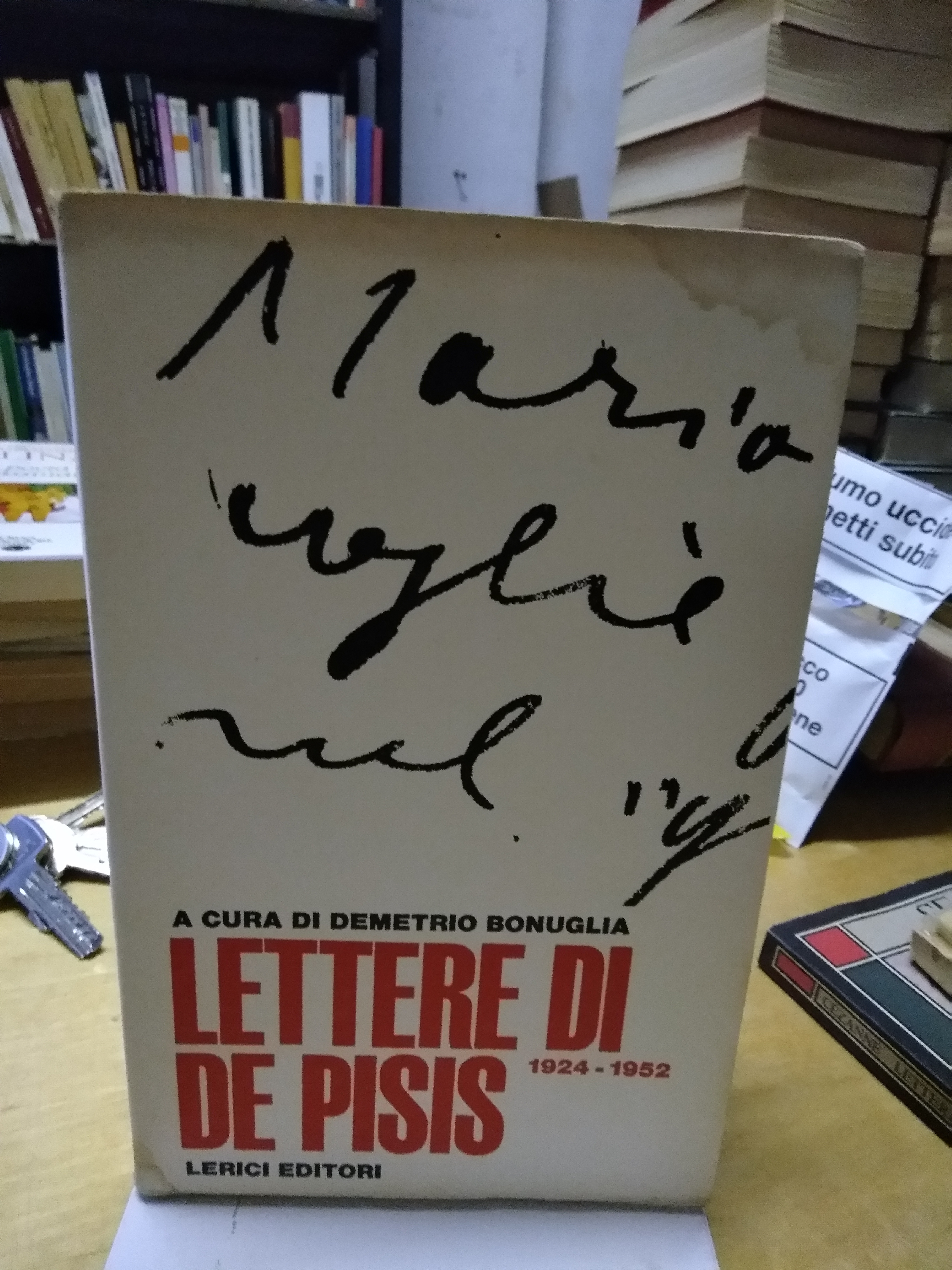 lettere di pisis 1924 1952