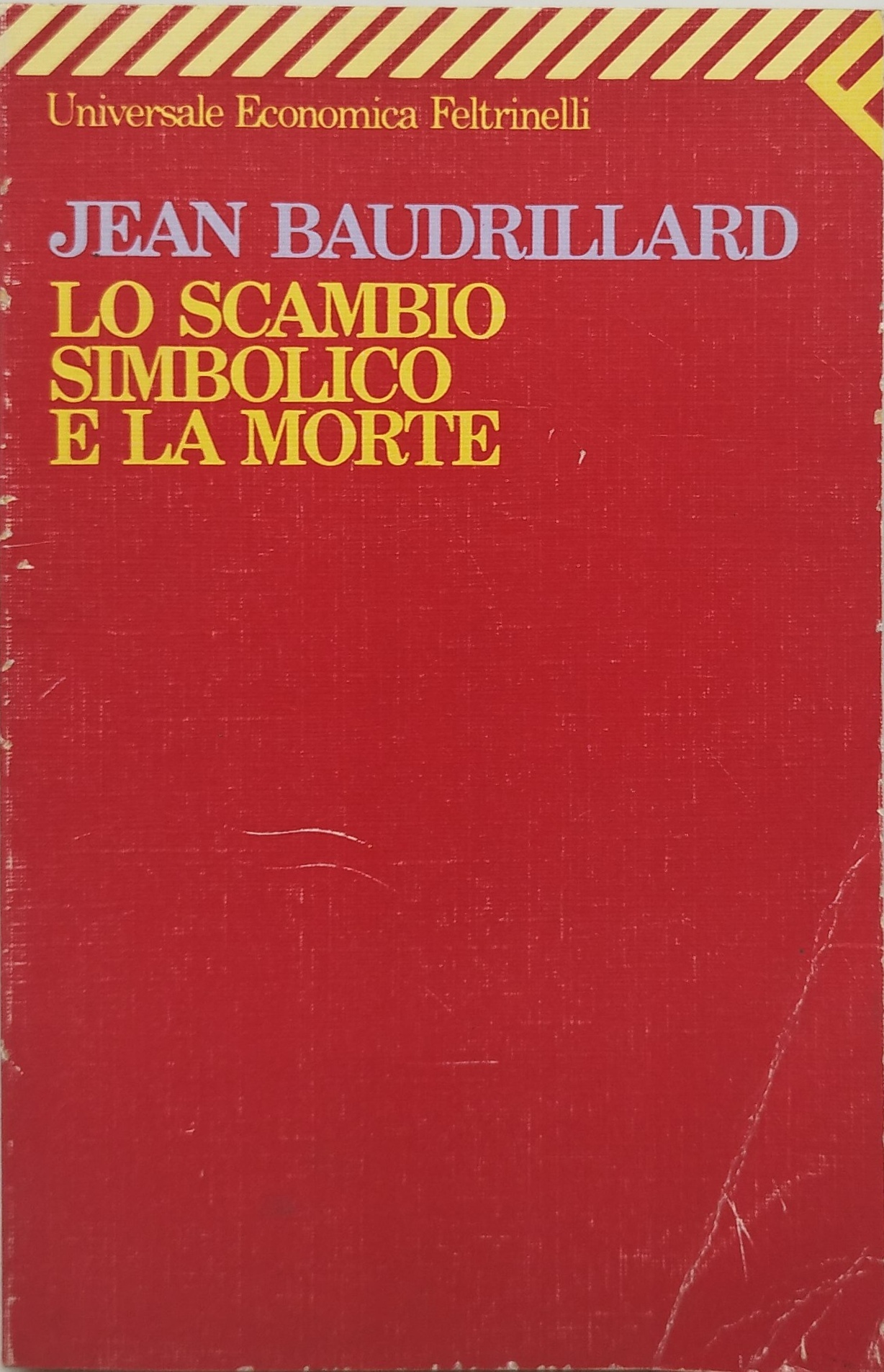 lo scambio simbolico e la morte