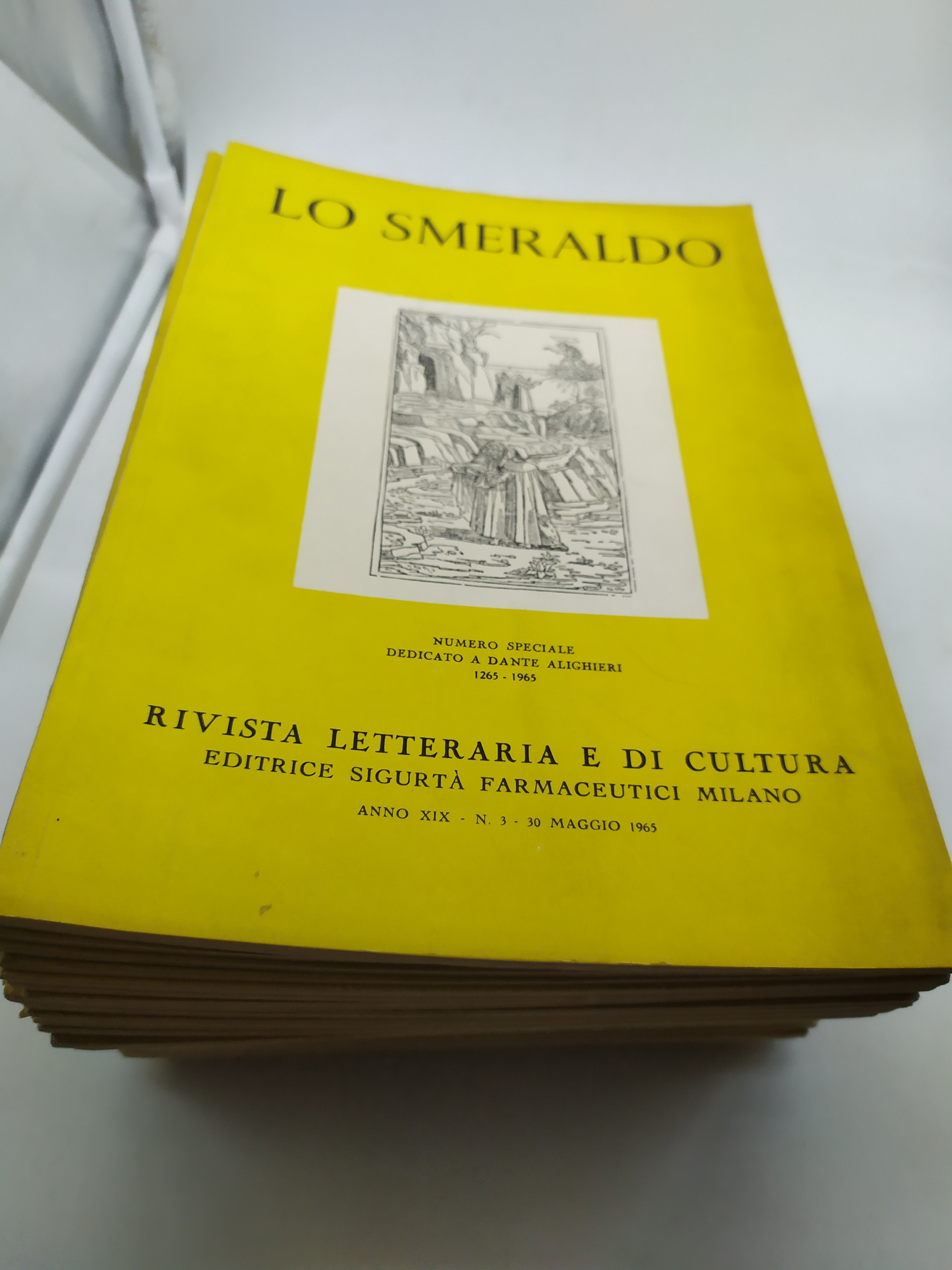 lo smeraldo rivista letteraria e di cultura diverse annate