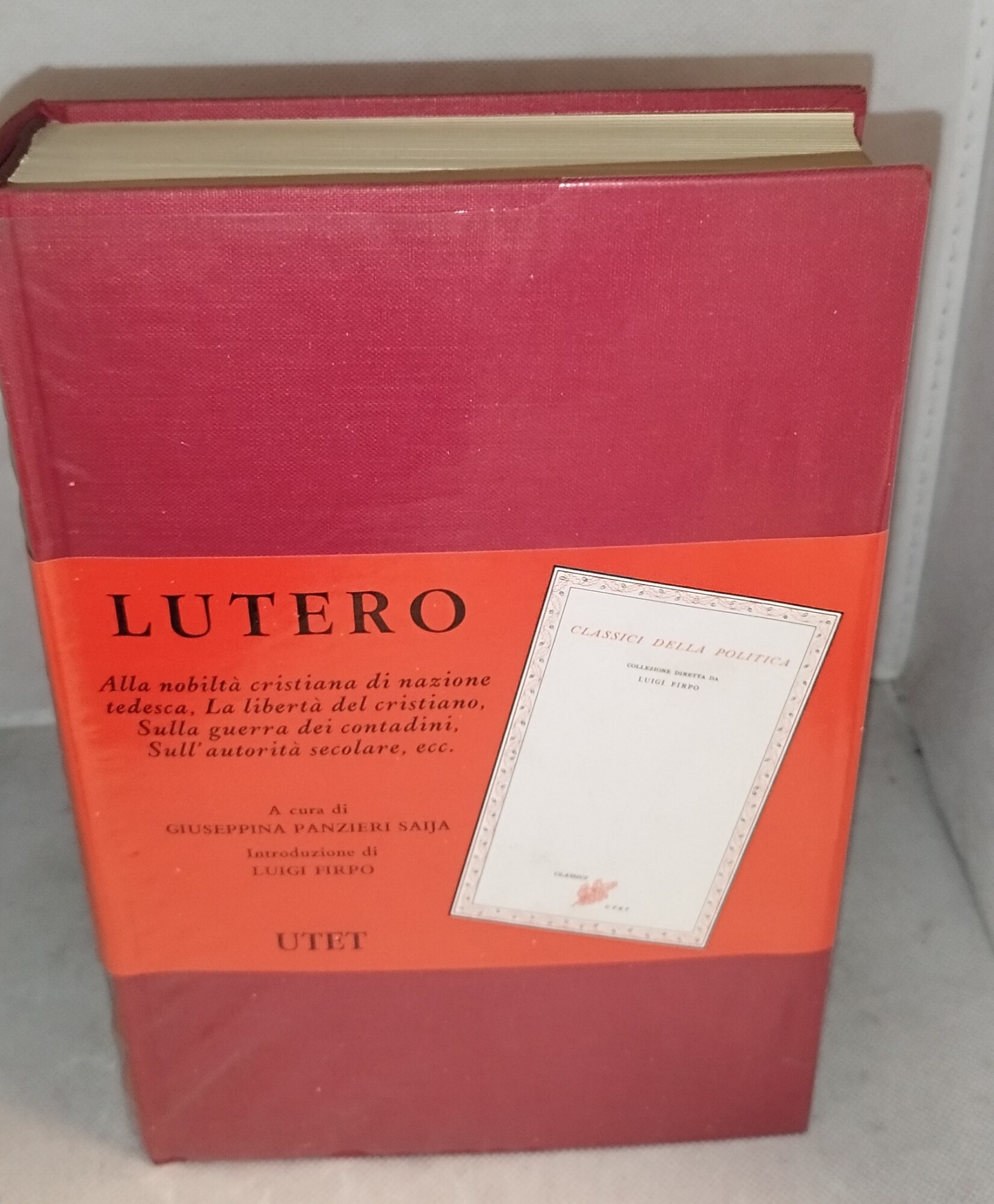 lutero scritti politici utet classici