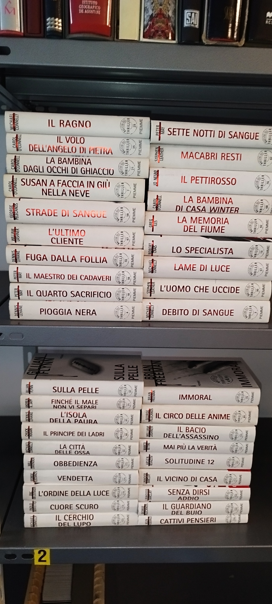 maestri del thriller piemme 122 volumi