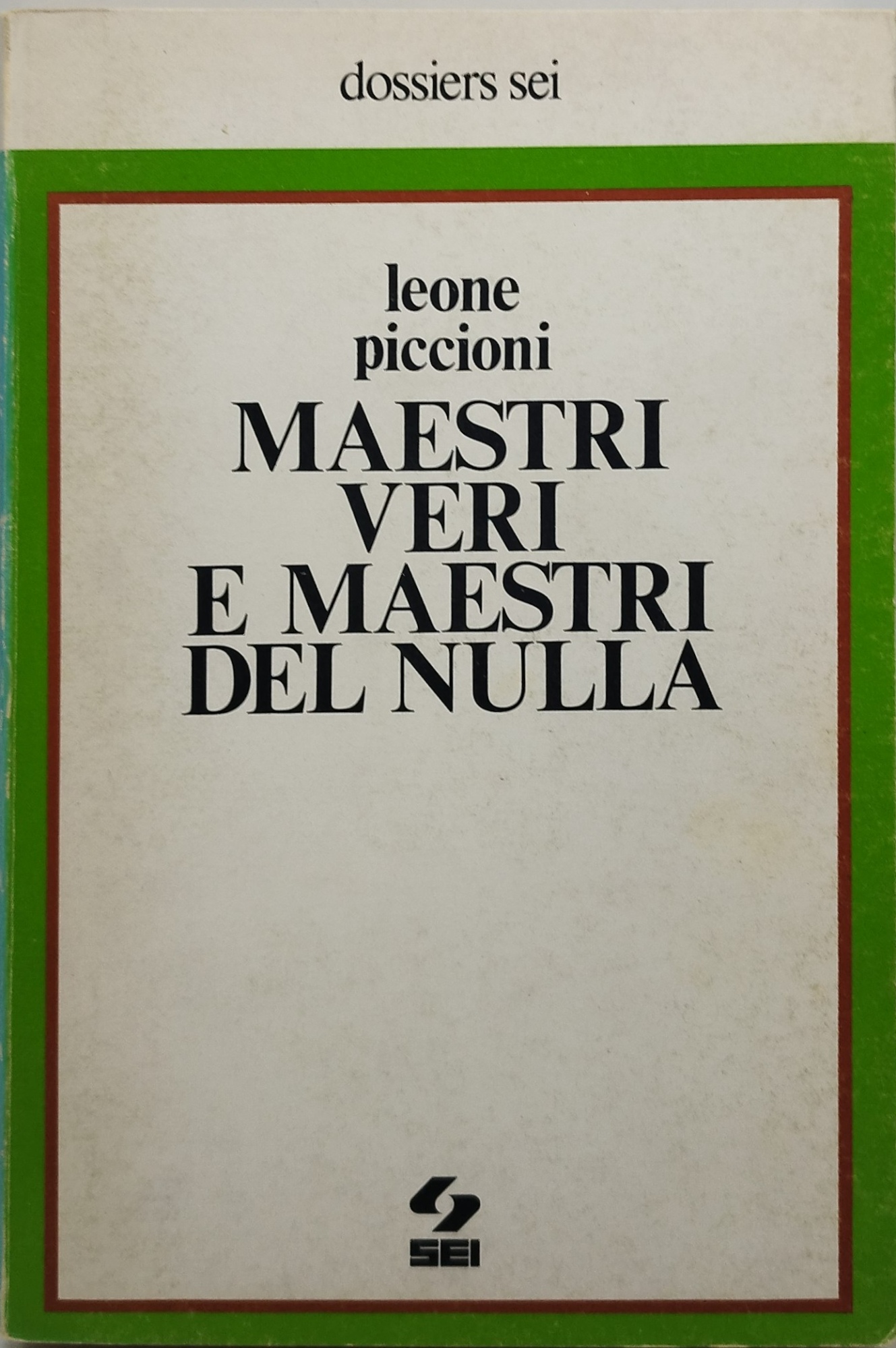 maestri veri e maestri del nulla