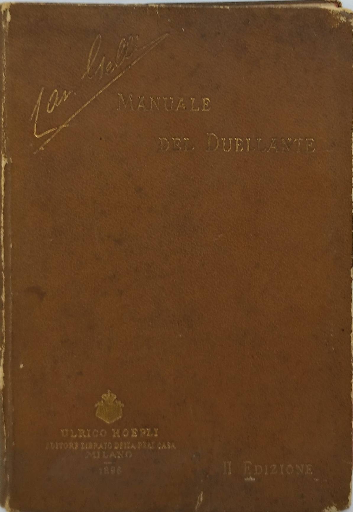 manuale del duellante hoepli