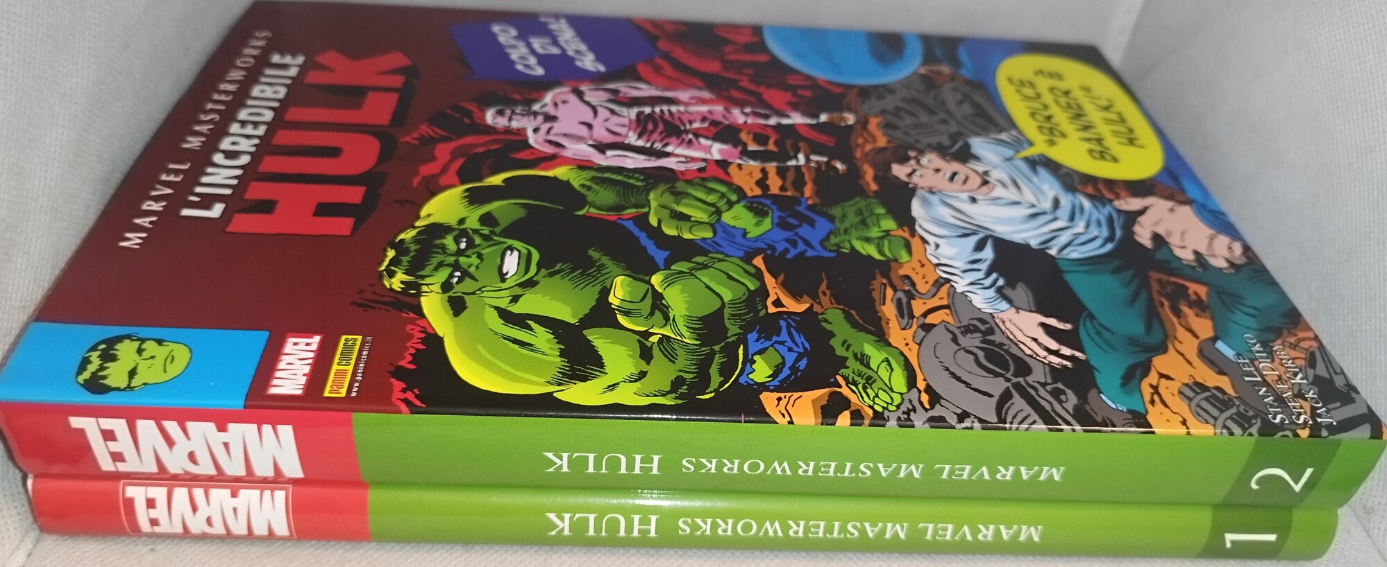 marvel masterworks l'incredibile hulk volume 1-2 panini comics