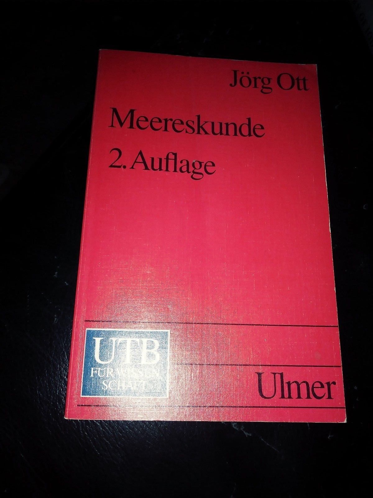 meereskunde 2.auflage jorg ott ulmer