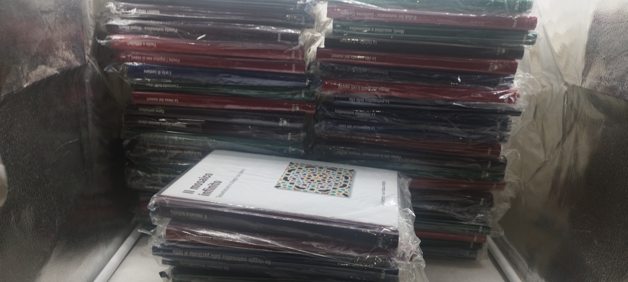 mondo matematico rba 48 volumi sigillati