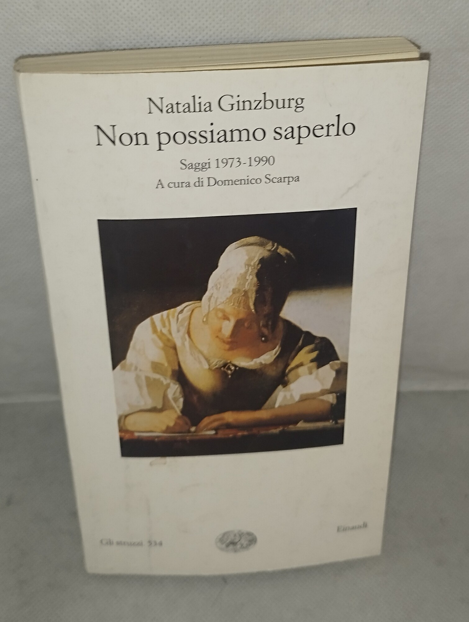 non possiamo saperlo saggi 1973 1990 einaudi