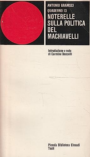 NOTERELLE SULLA POLITICA DEL MACHIAVELLI (QUADERNO 13)