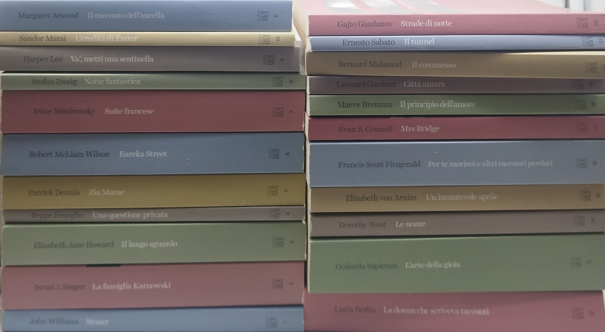 novecento duemila la biblioteca di repubblica-l'espresso 22 volumi