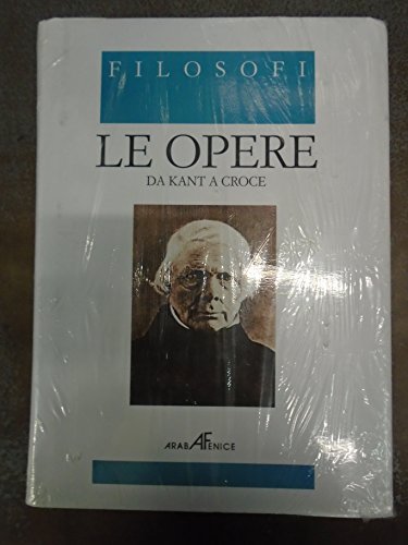 opere III da kant a croce