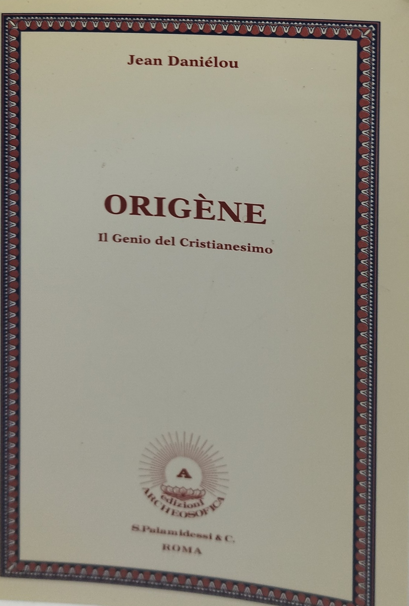 origène il genio del cristianesimo