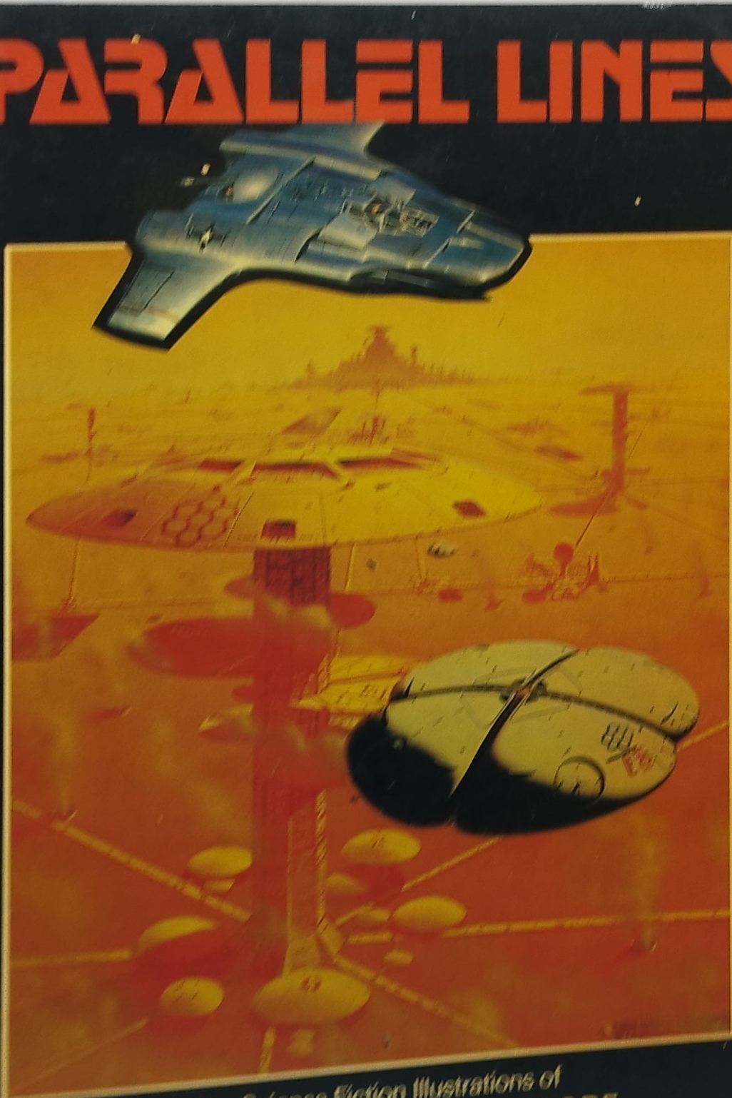 parallel linesthe scienze fiction illustrations of peter elson chris moore