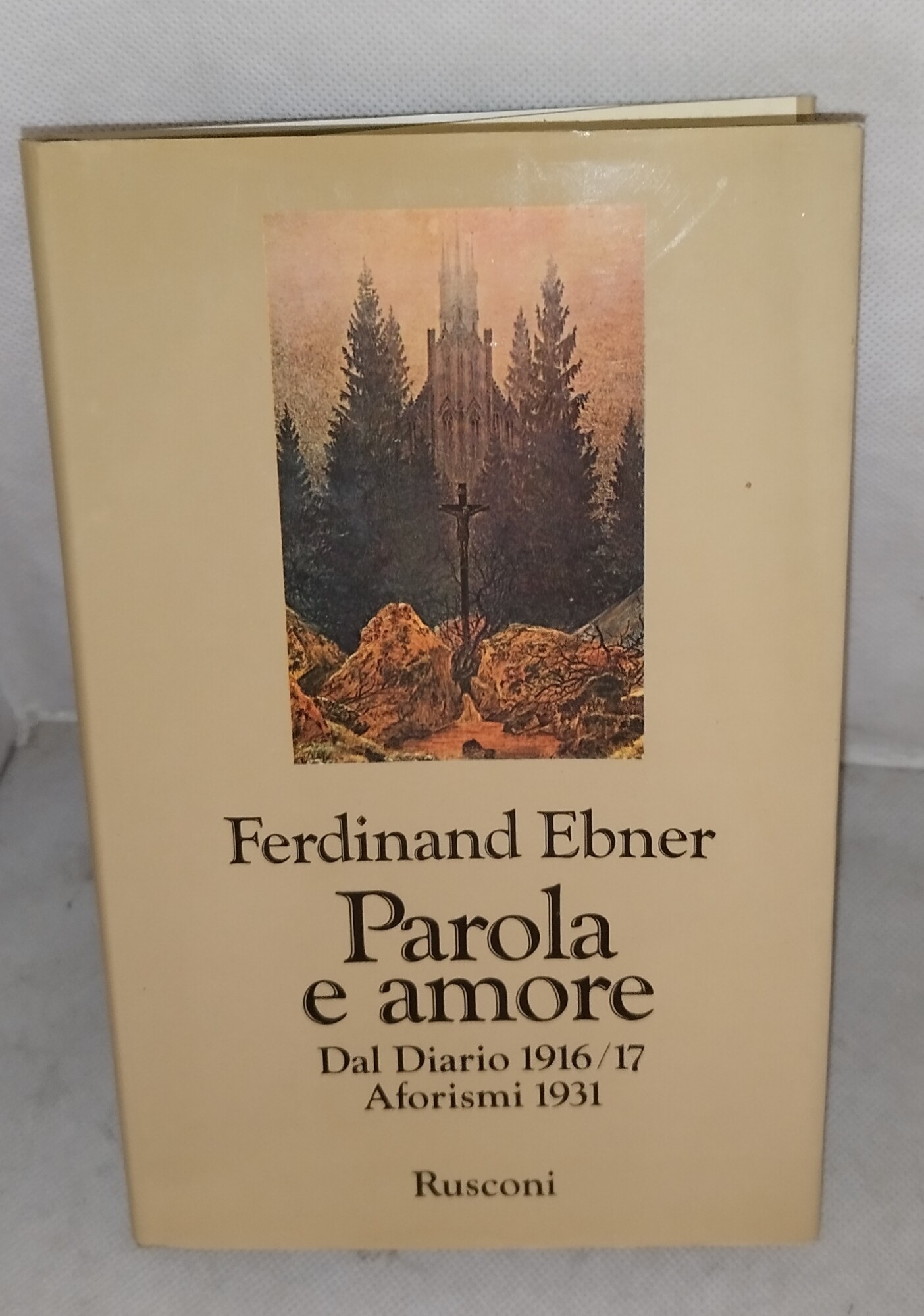 parola e amore dal diario 1916/17 aforismi 1931