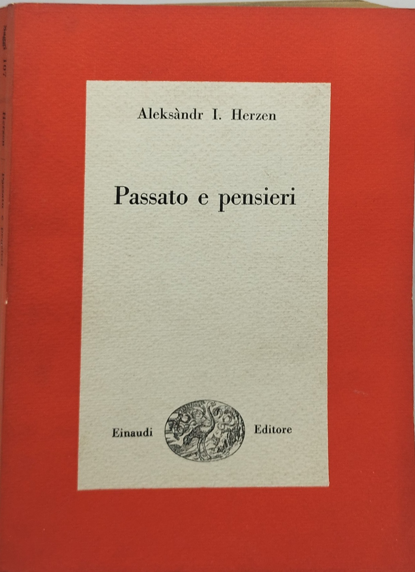 passato e pensieri einaudi