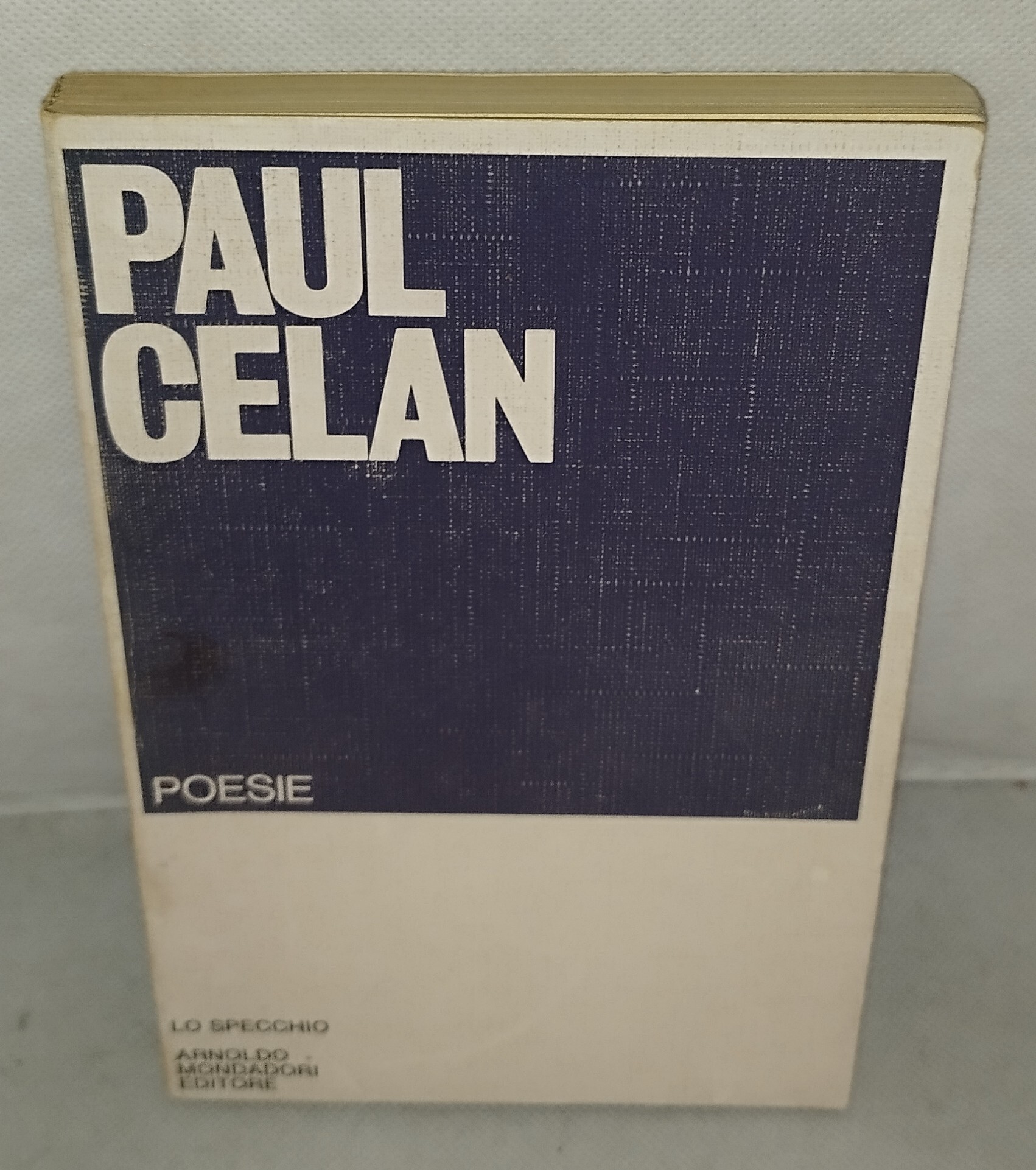 paul celan poesie lo speccho mondadori