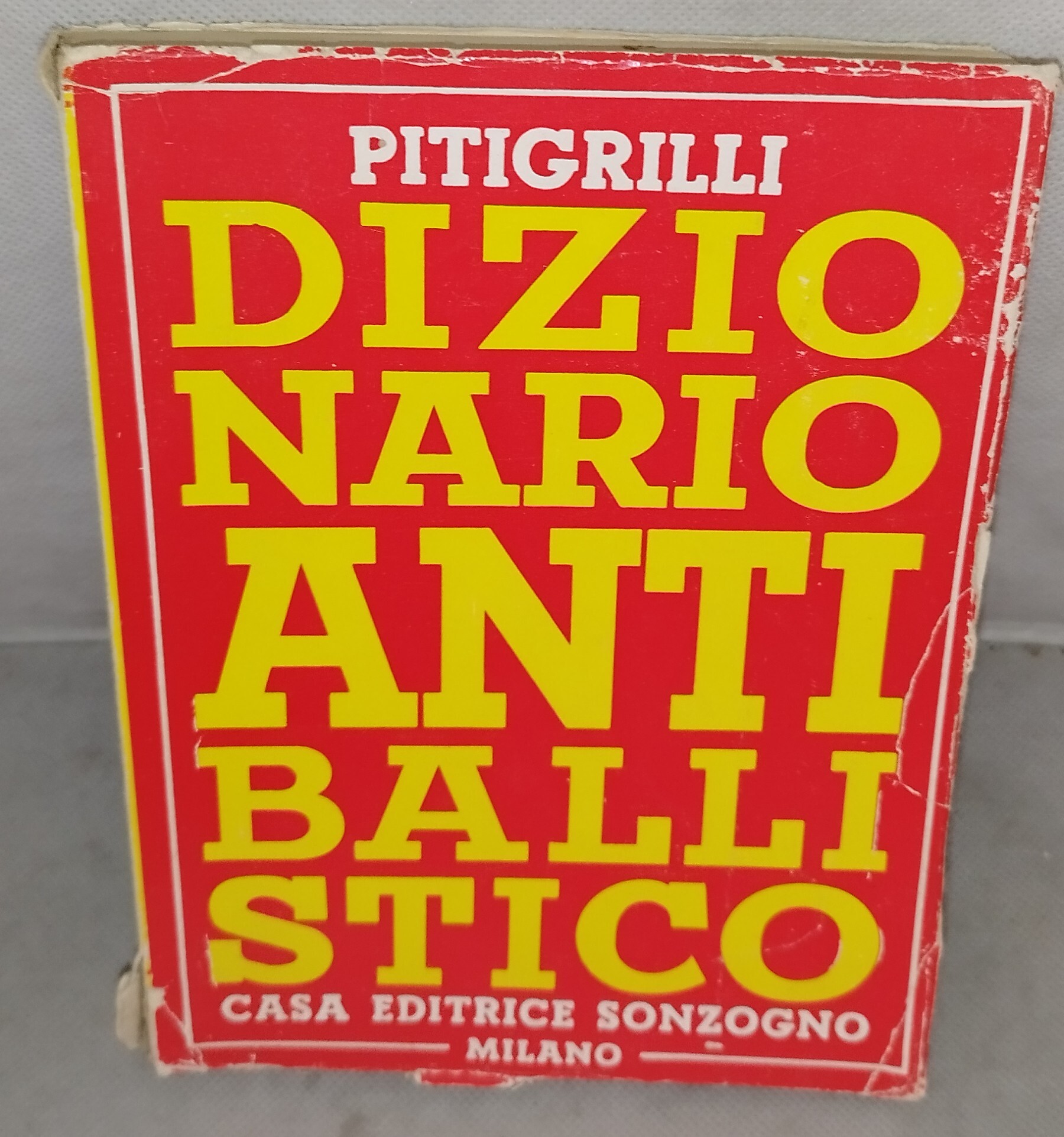 pitigrilli dizionario anti ballistico