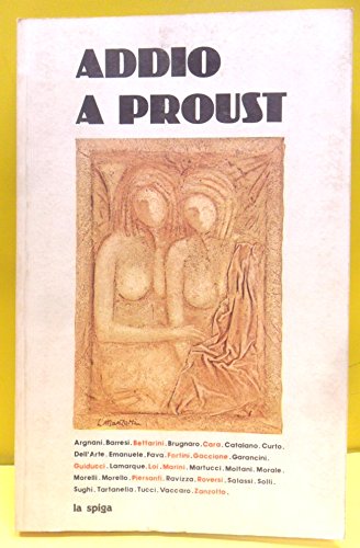 poesia italiana del novecento. addio a proust (a cura Gaccione)