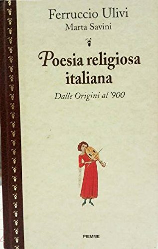 Poesia religiosa italiana